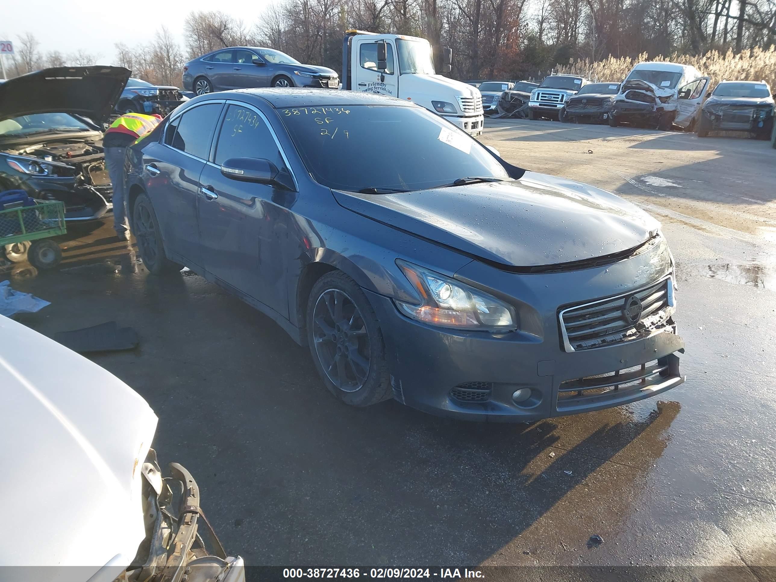 2012 NISSAN MAXIMA — VIN 1N4AA5APXCC843514 — photo 1 of 18