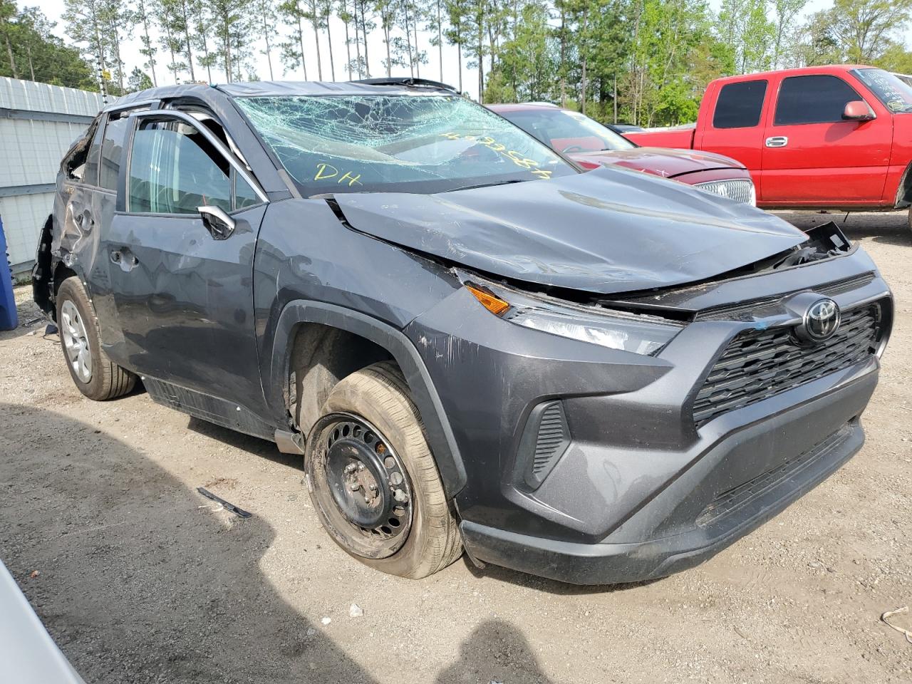 2021 TOYOTA RAV4 LE — VIN 2T3H1RFV2MW144593 — photo 4