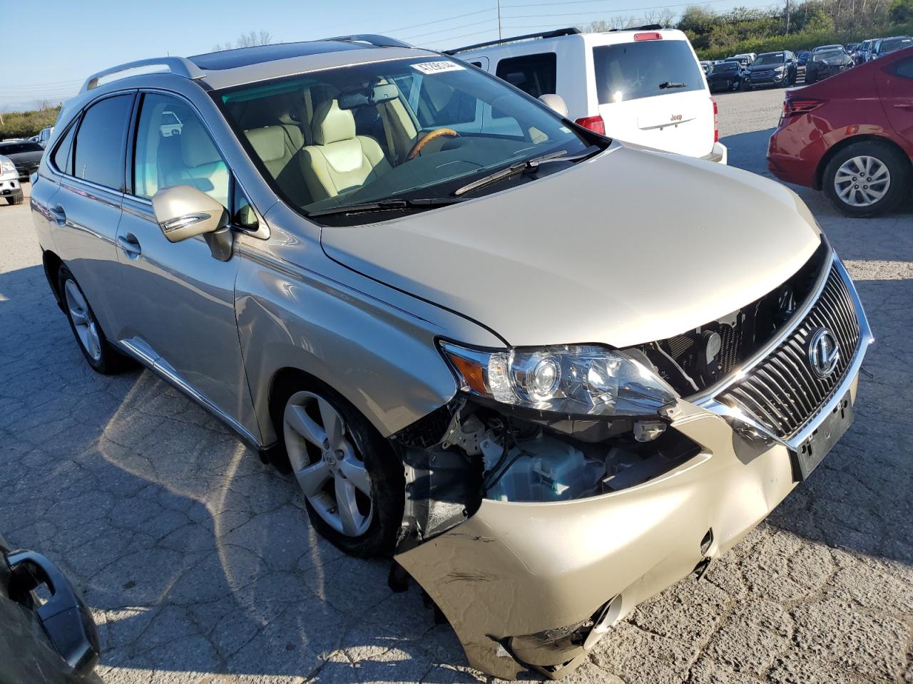 2012 LEXUS RX 350 — VIN 2T2BK1BA5CC145829 — photo 4