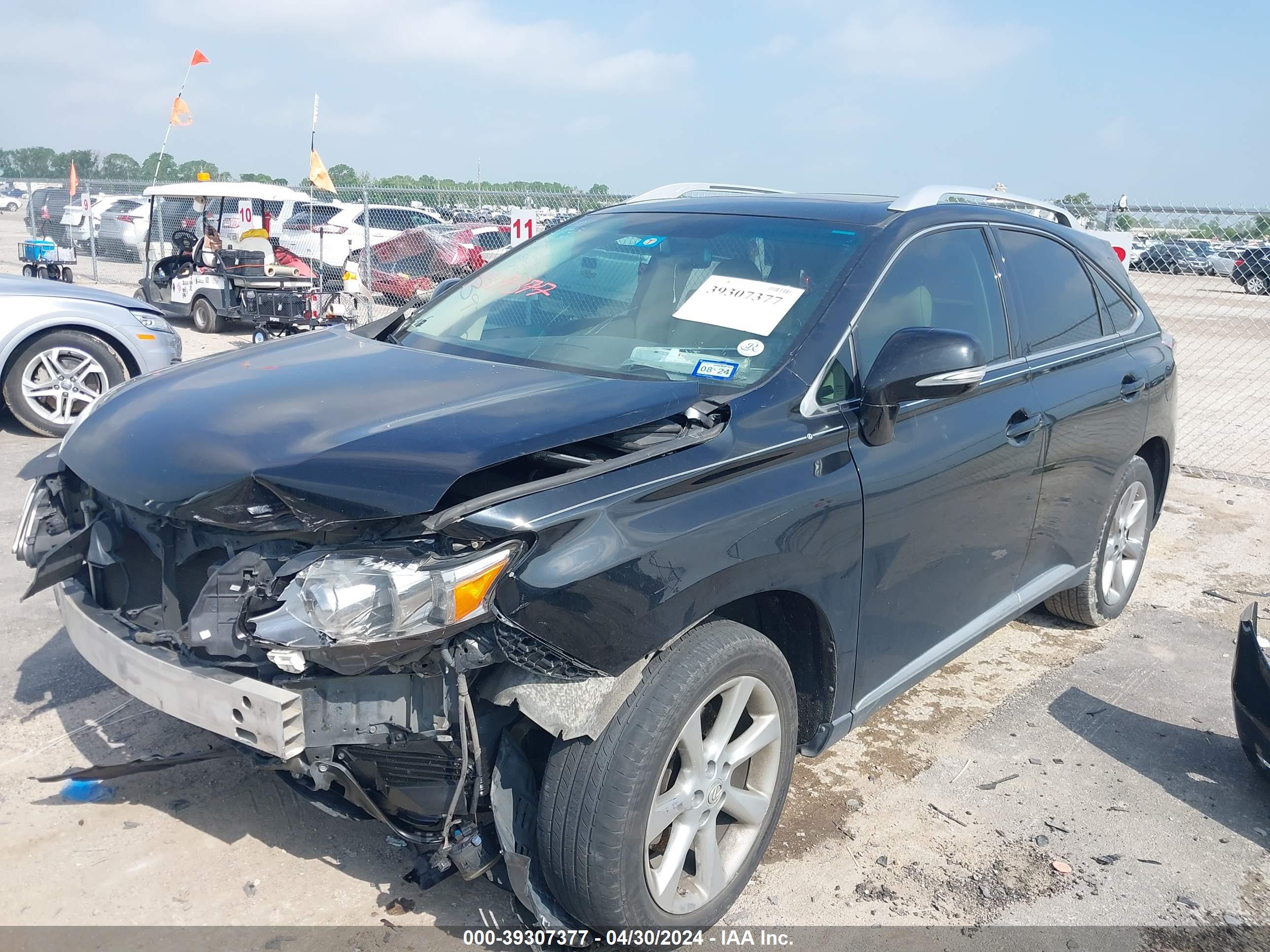 2011 LEXUS RX 350 — VIN 2T2ZK1BA3BC062316 — photo 2