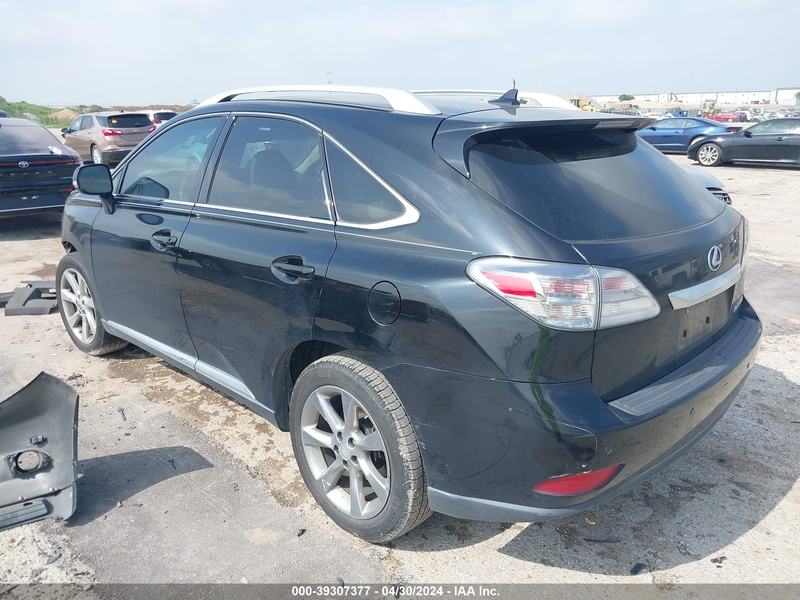2011 LEXUS RX 350 — VIN 2T2ZK1BA3BC062316 — photo 3