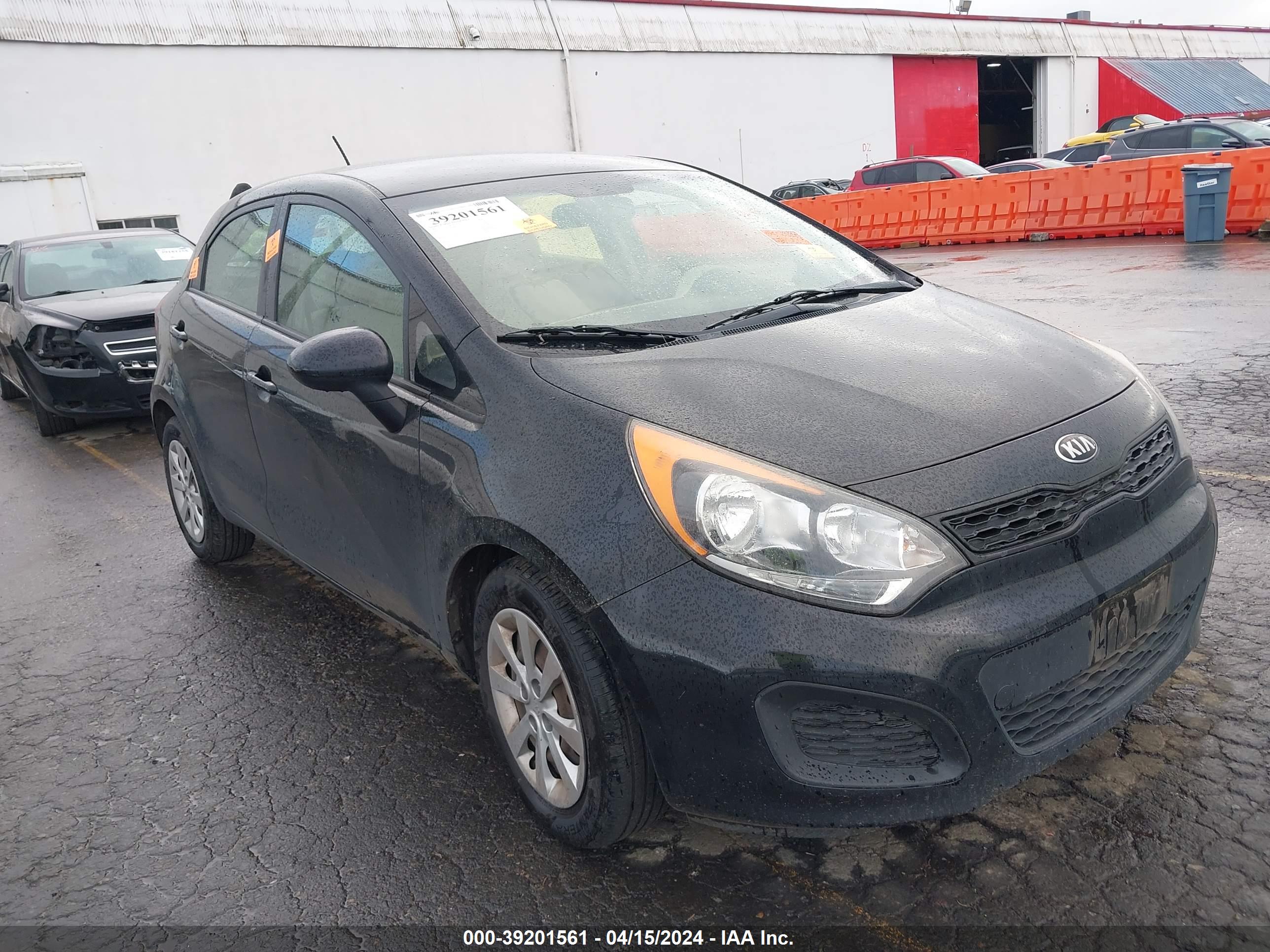 2013 KIA RIO — VIN KNADM5A30D6233453 — photo 1 of 10
