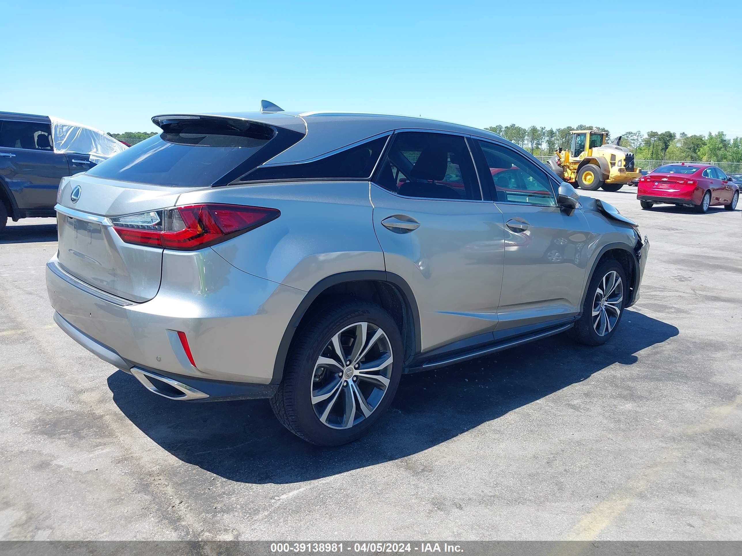 2017 LEXUS RX 350 — VIN 2T2BZMCA18C111874 — photo 4