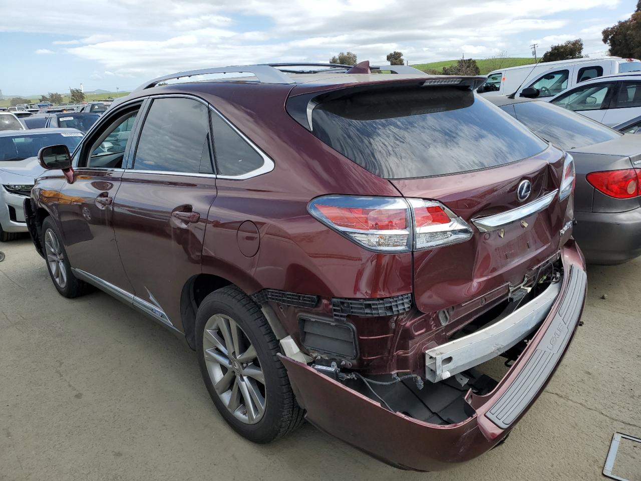 2015 LEXUS RX 450H — VIN JTJBC1BAXF2461003 — photo 2