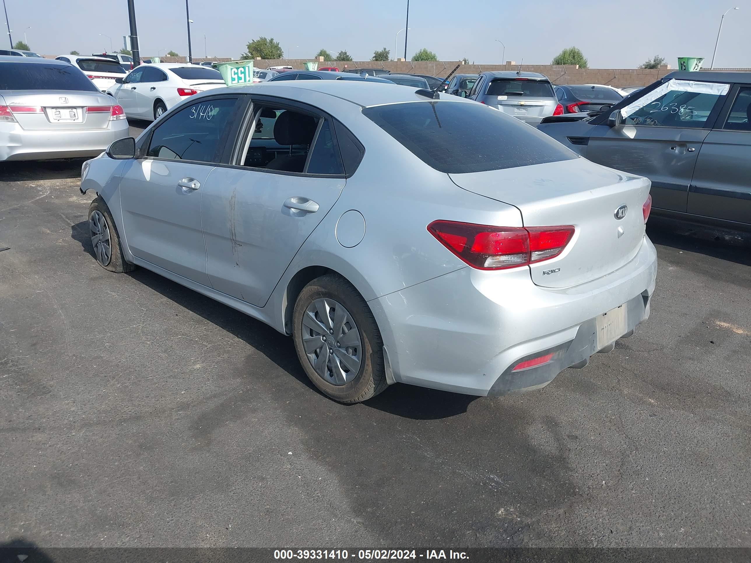 2020 KIA RIO — VIN 3KPA24AD9LE303264 — photo 3