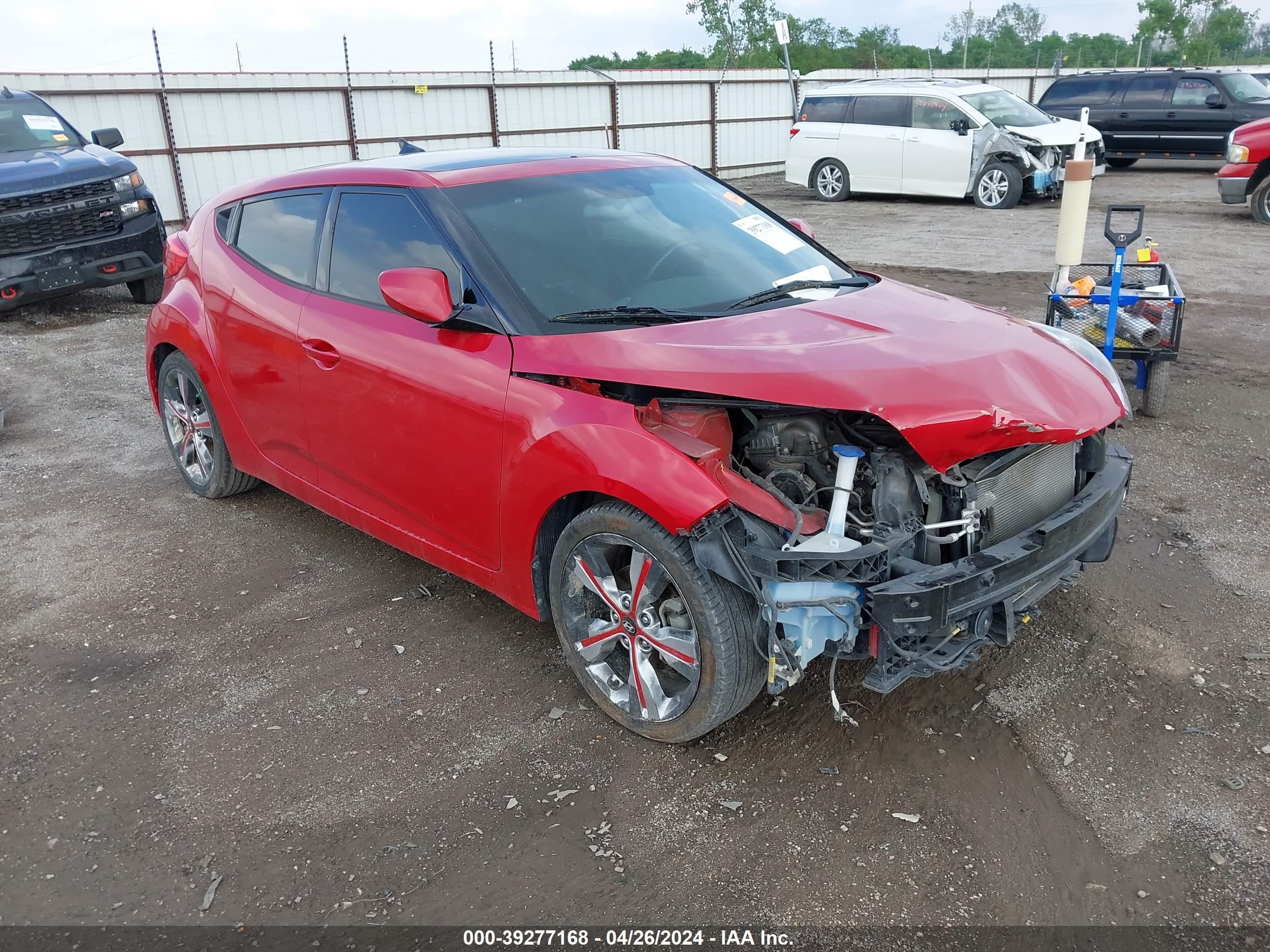 2017 HYUNDAI VELOSTER — VIN KMHTC6AD0HU324770 — photo 1 of 12
