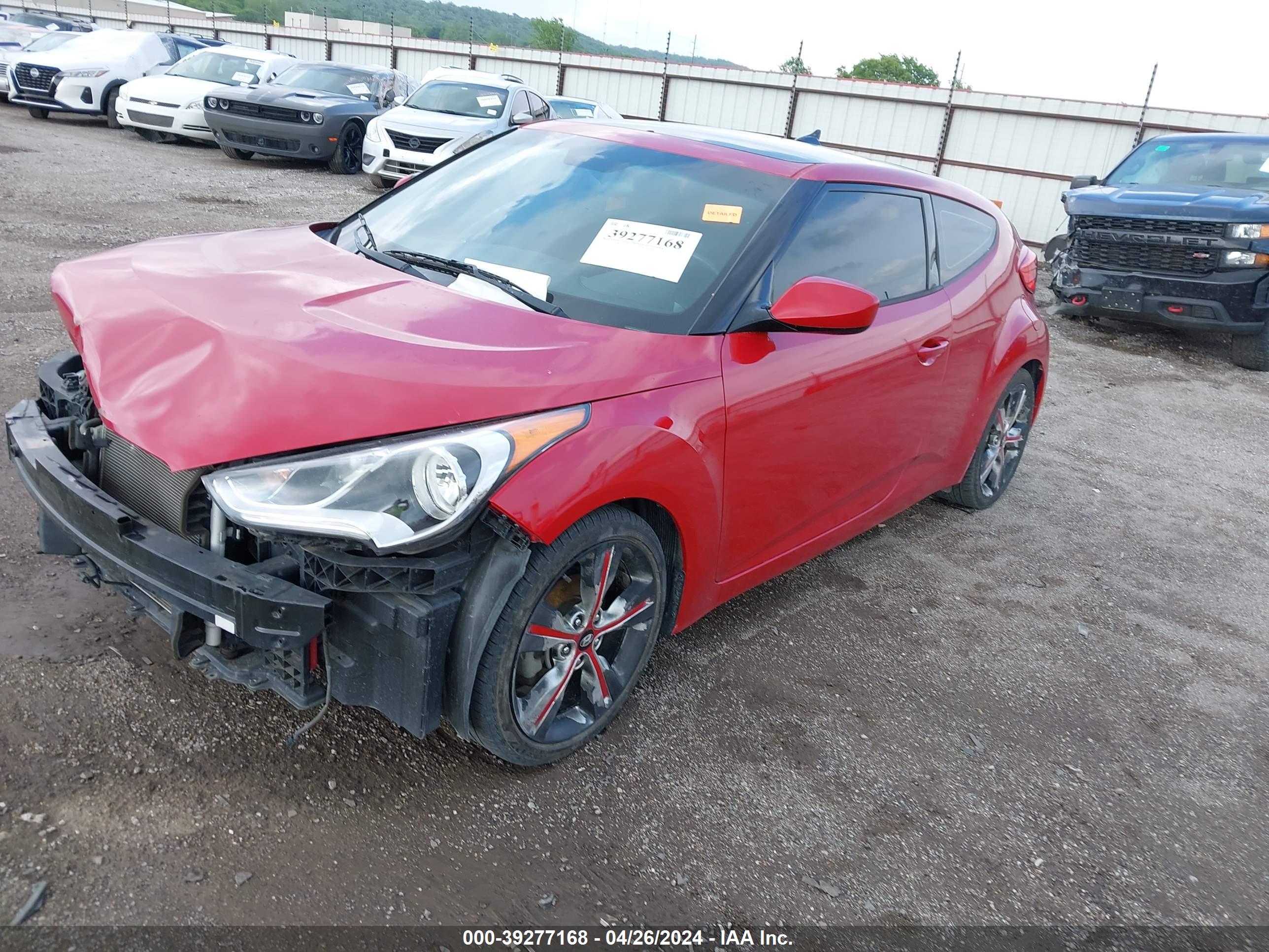 2017 HYUNDAI VELOSTER — VIN KMHTC6AD0HU324770 — photo 2