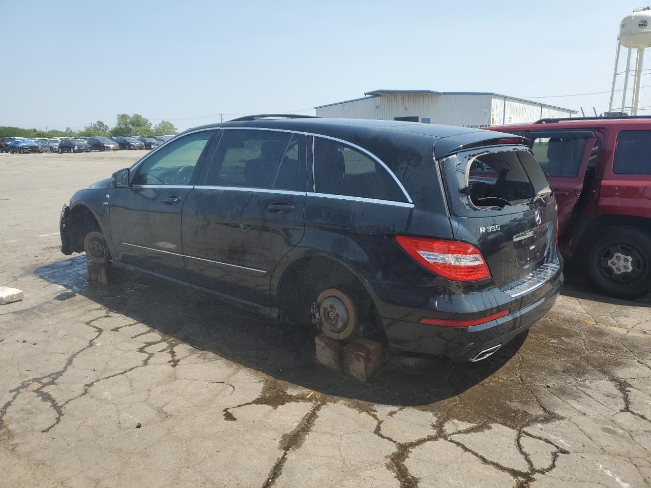 2011 MERCEDES-BENZ R 350 BLUE — VIN 4JGCB2FE9BA127540 — photo 2