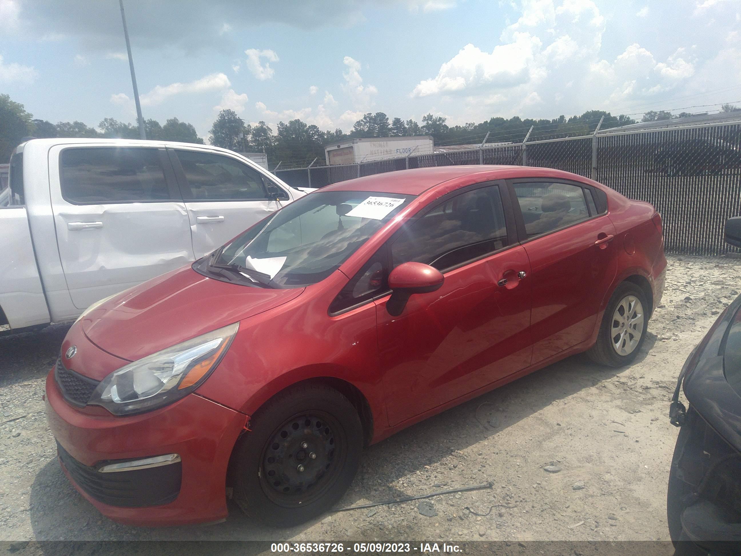 2017 KIA Rio — VIN KNADM4A38H6021934 — photo 2