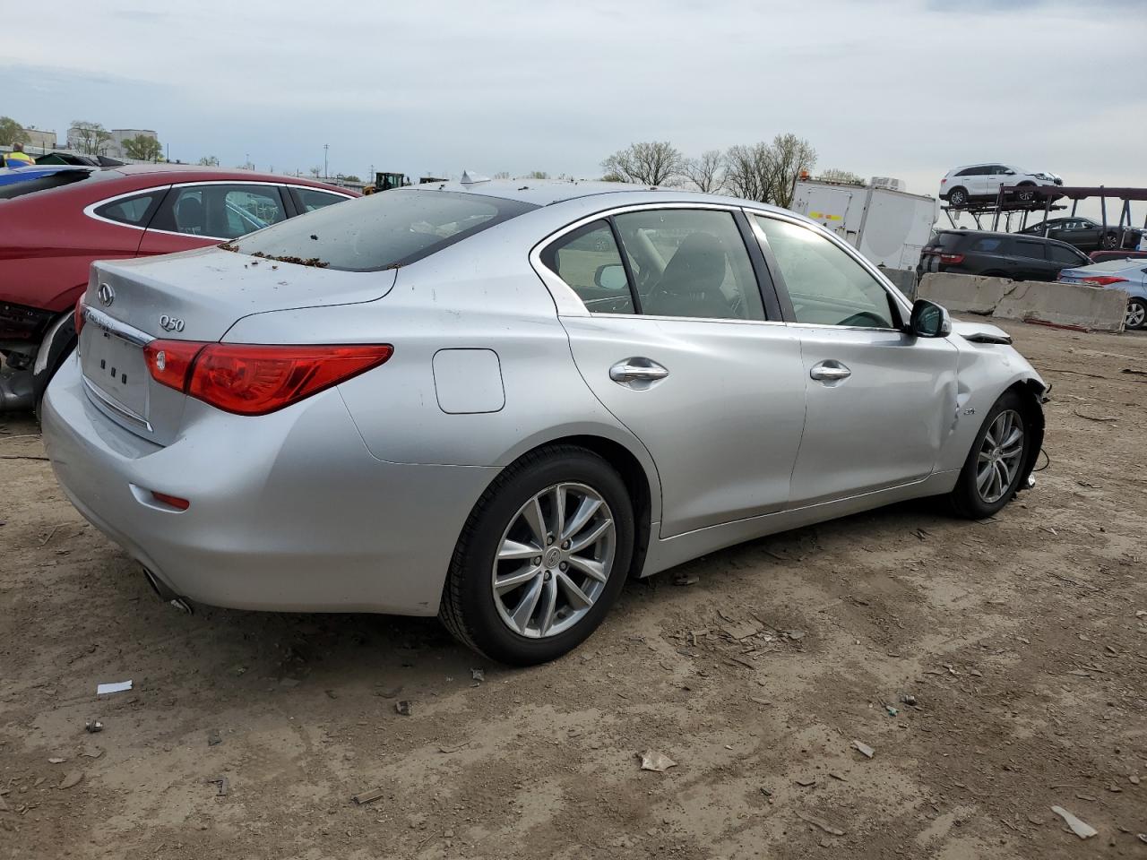 2017 INFINITI Q50 BASE — VIN JN1CV7AR4HM681386 — photo 3