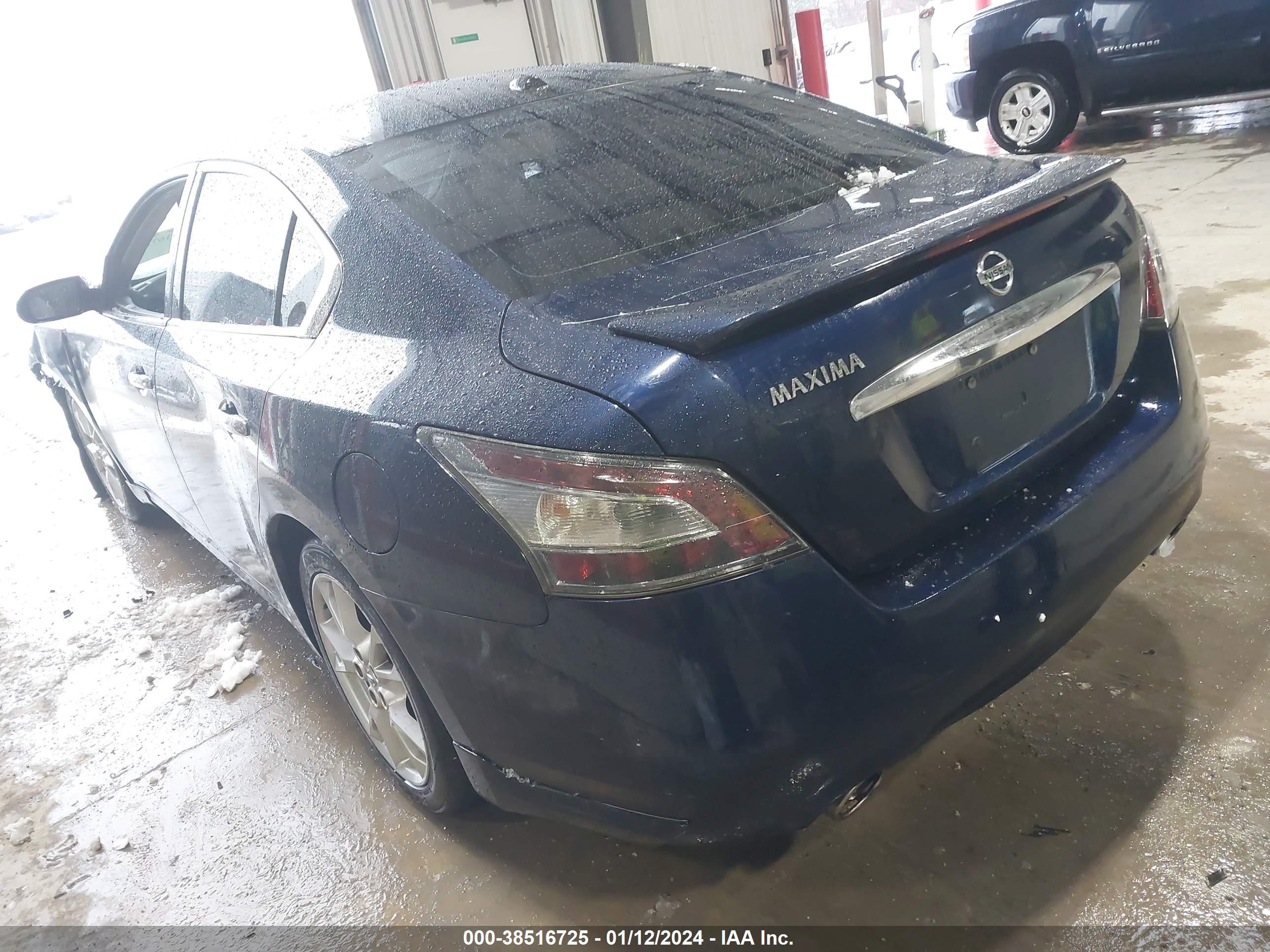 2012 NISSAN MAXIMA — VIN 1N4AA5AP6CC819405 — photo 3