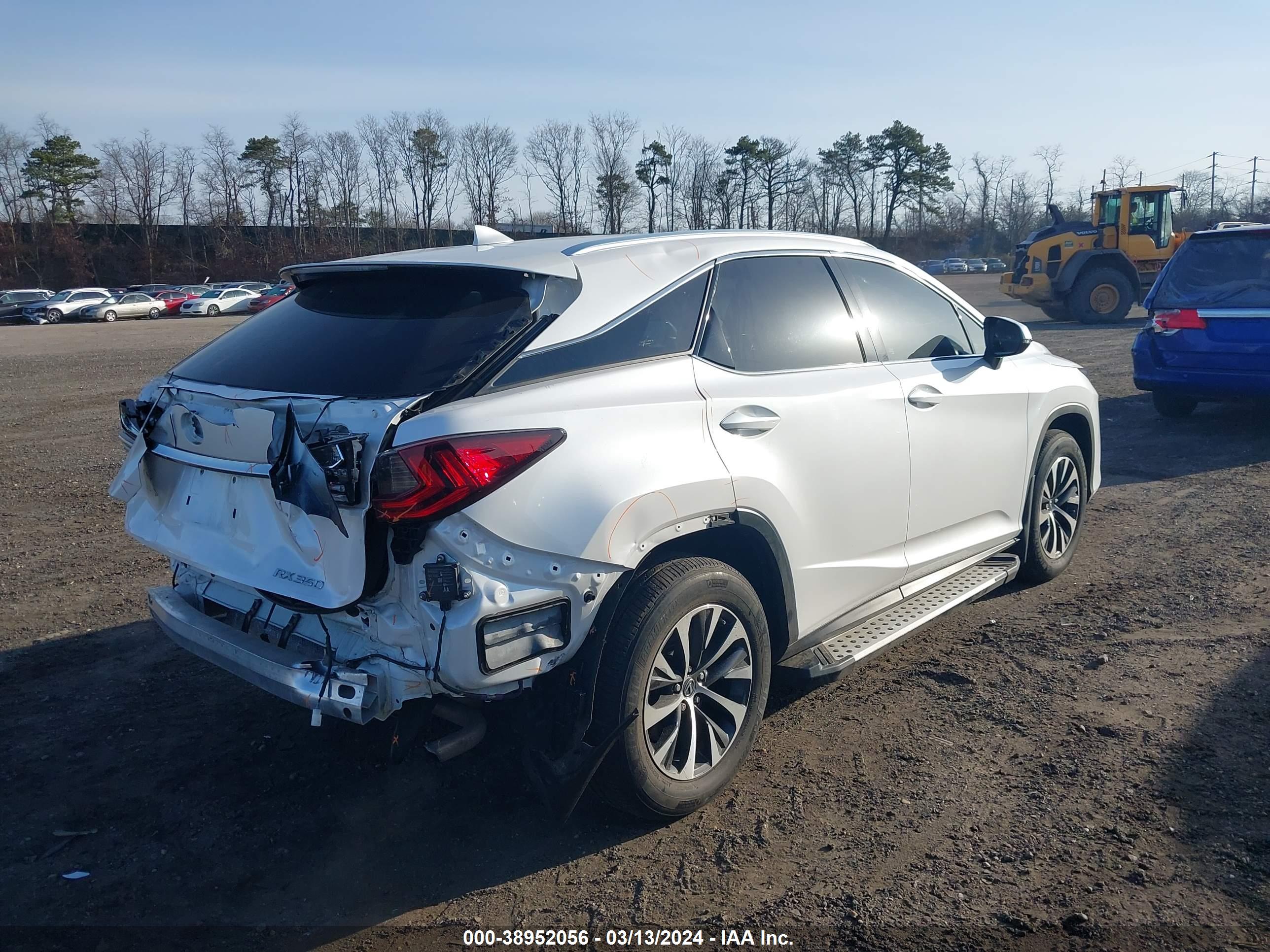 2020 LEXUS RX 350 — VIN 2T2HZMDA2LC239106 — photo 4