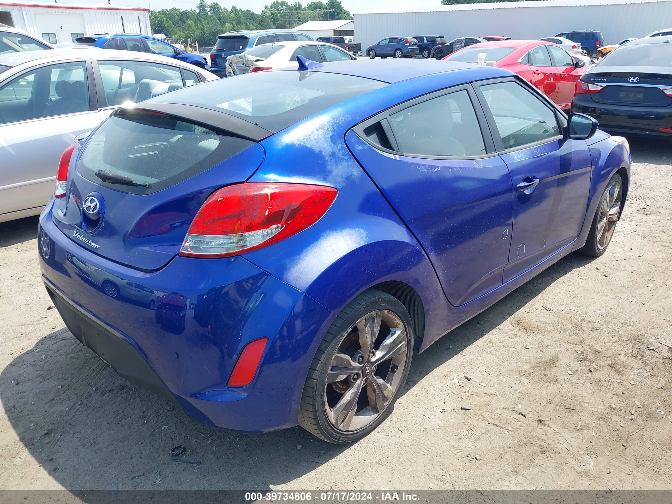 2012 HYUNDAI VELOSTER — VIN KMHTC6AD9CU042751 — photo 4