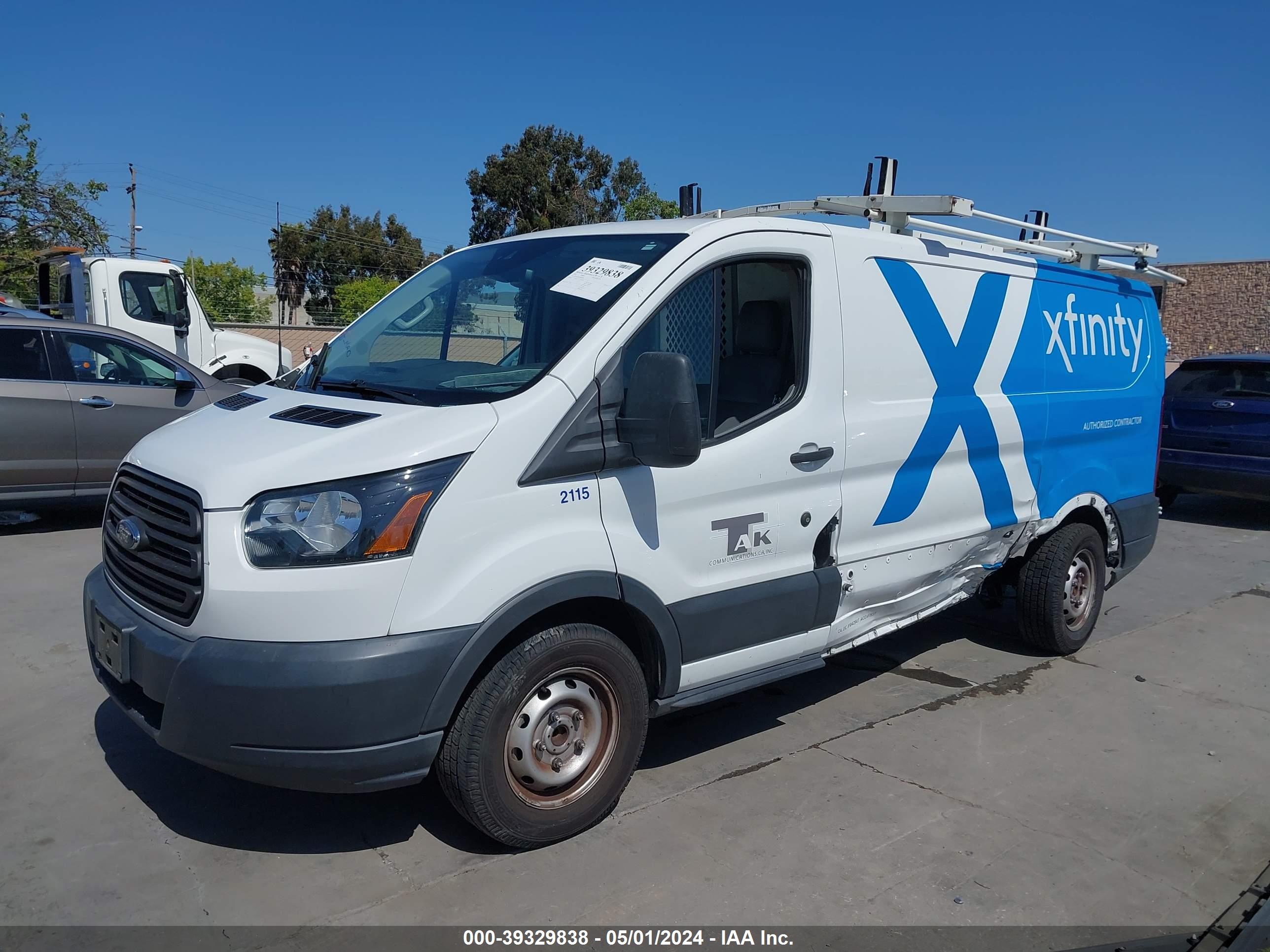 2016 FORD TRANSIT-150 — VIN 1FTYE1YM2GKB49008 — photo 2