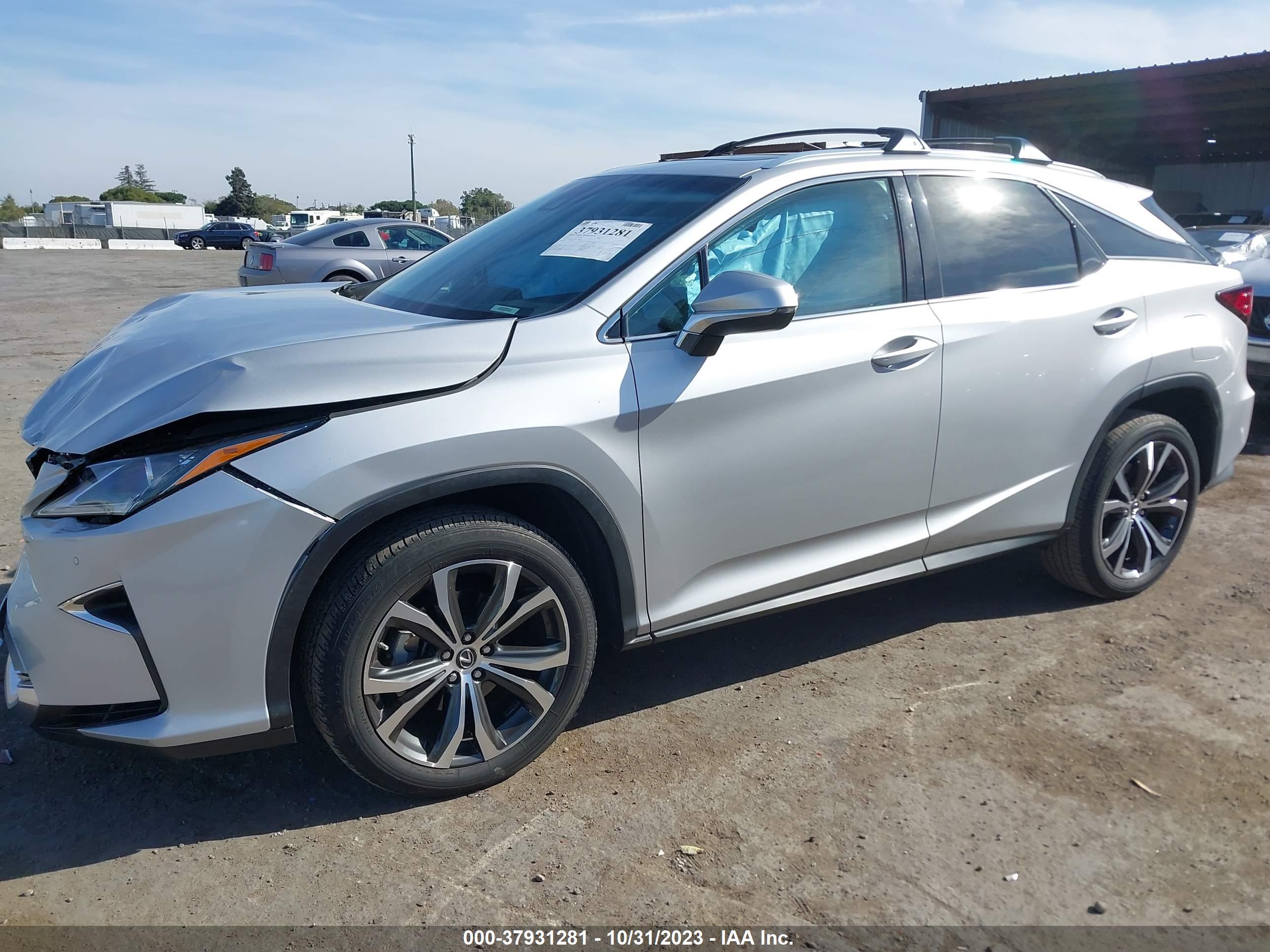 2019 LEXUS RX 350 — VIN 2T2BZMCA1KC178188 — photo 2
