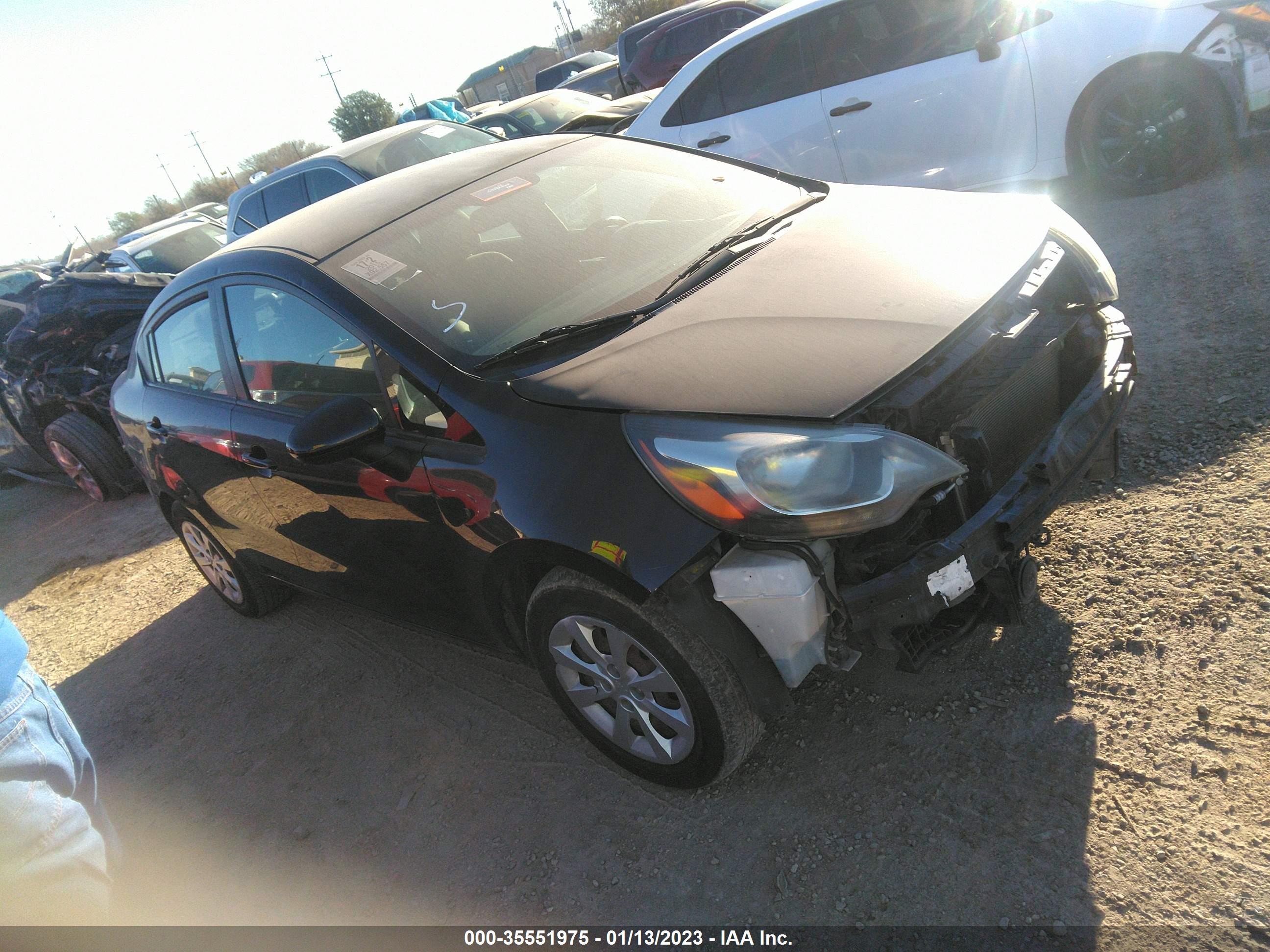 2015 KIA Rio — VIN KNADM4A34F6438674 — photo 1 of 11