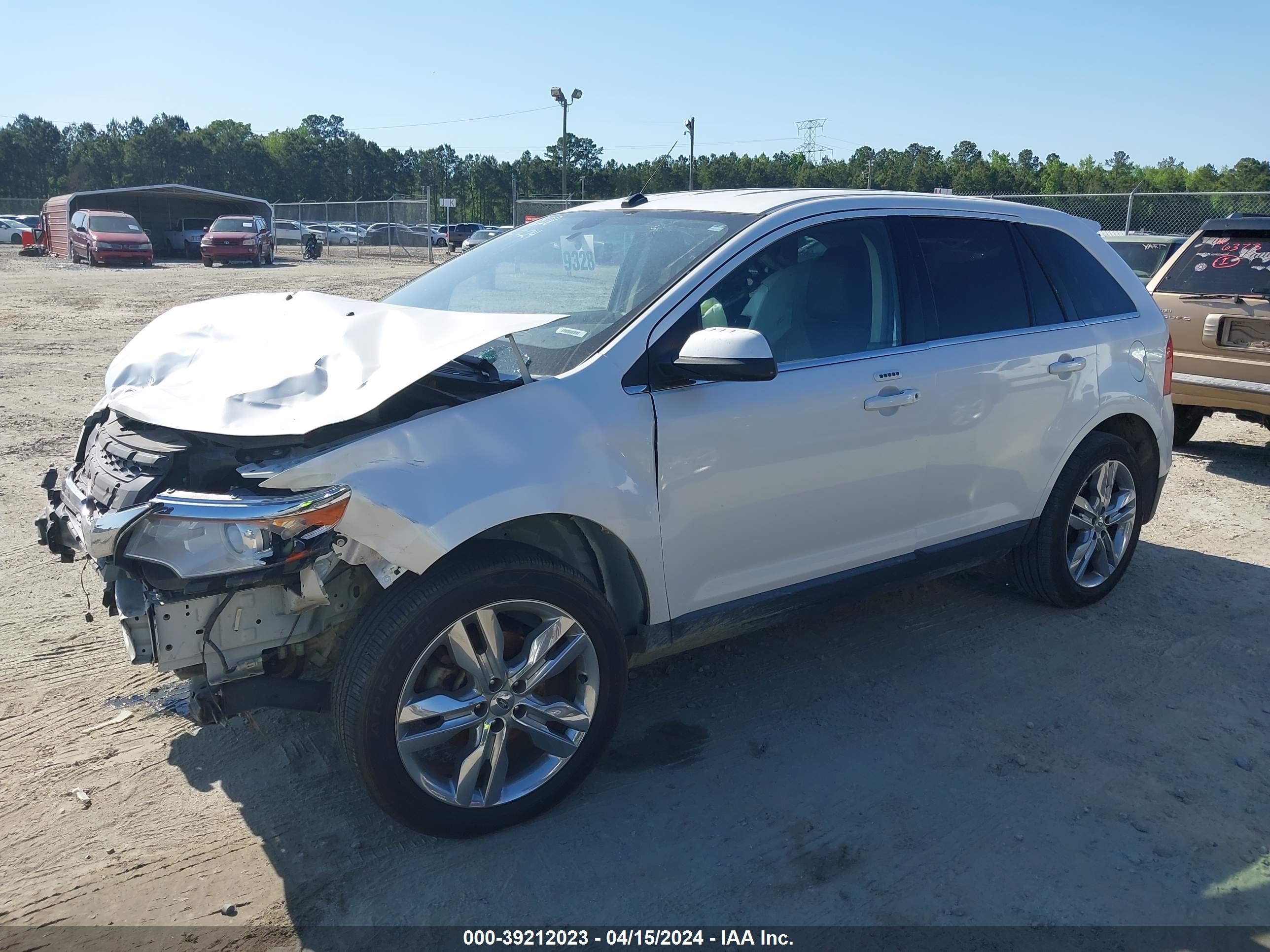 2011 FORD EDGE — VIN 2FMDK3KC7BBA95321 — photo 2