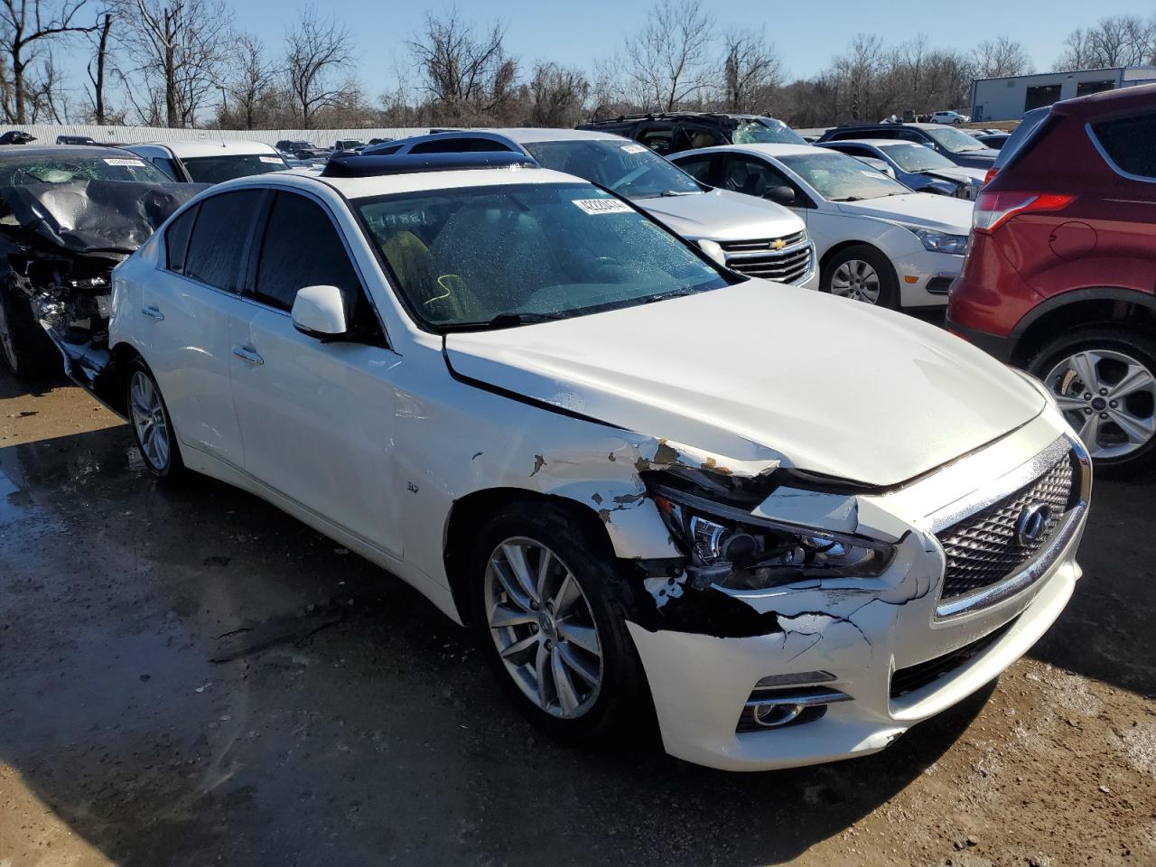 2015 INFINITI Q50 BASE — VIN JN1BV7APXFM356989 — photo 4