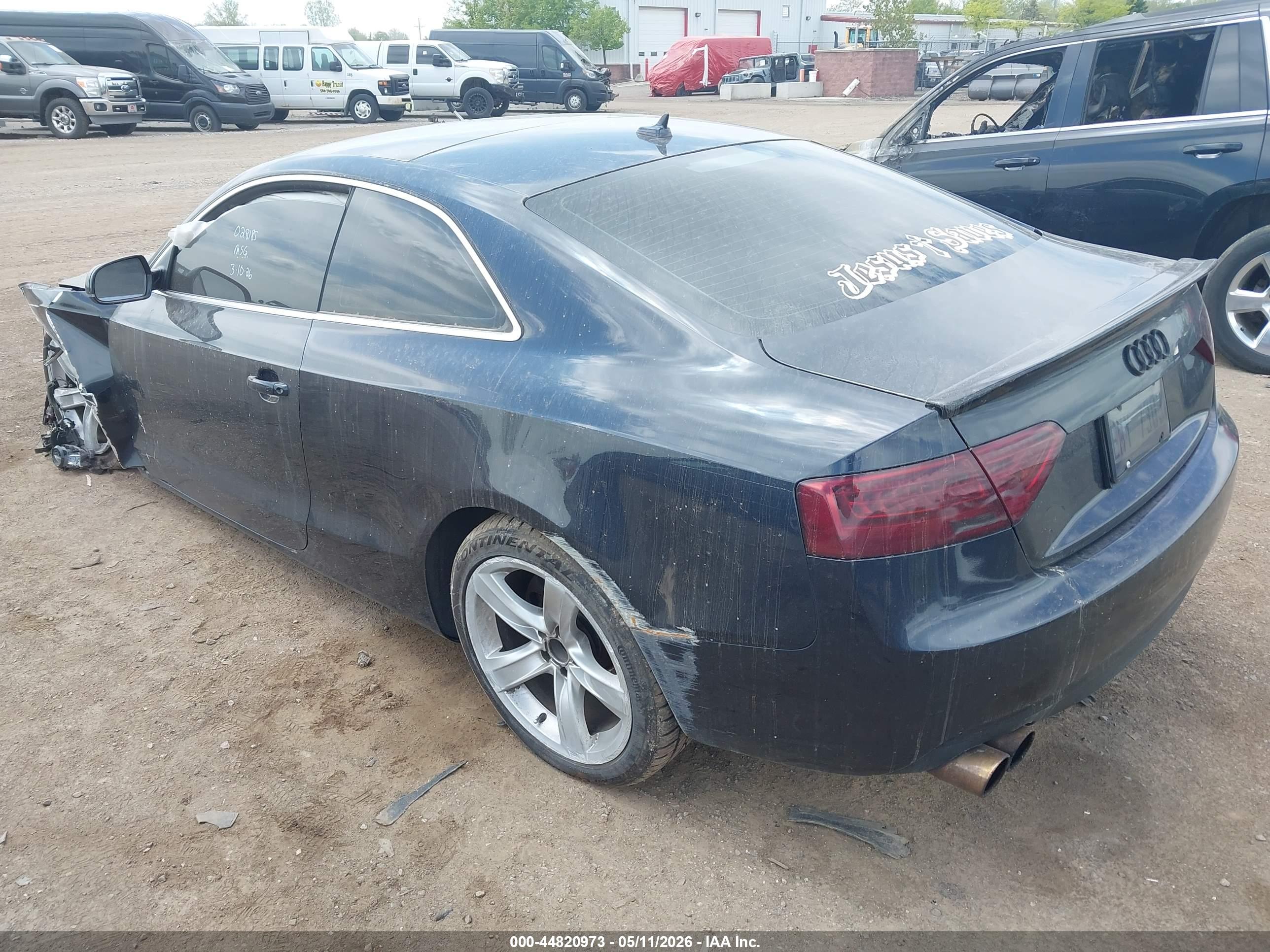 2013 AUDI A5 — VIN WAUGFAFR3DA028185 — photo 3