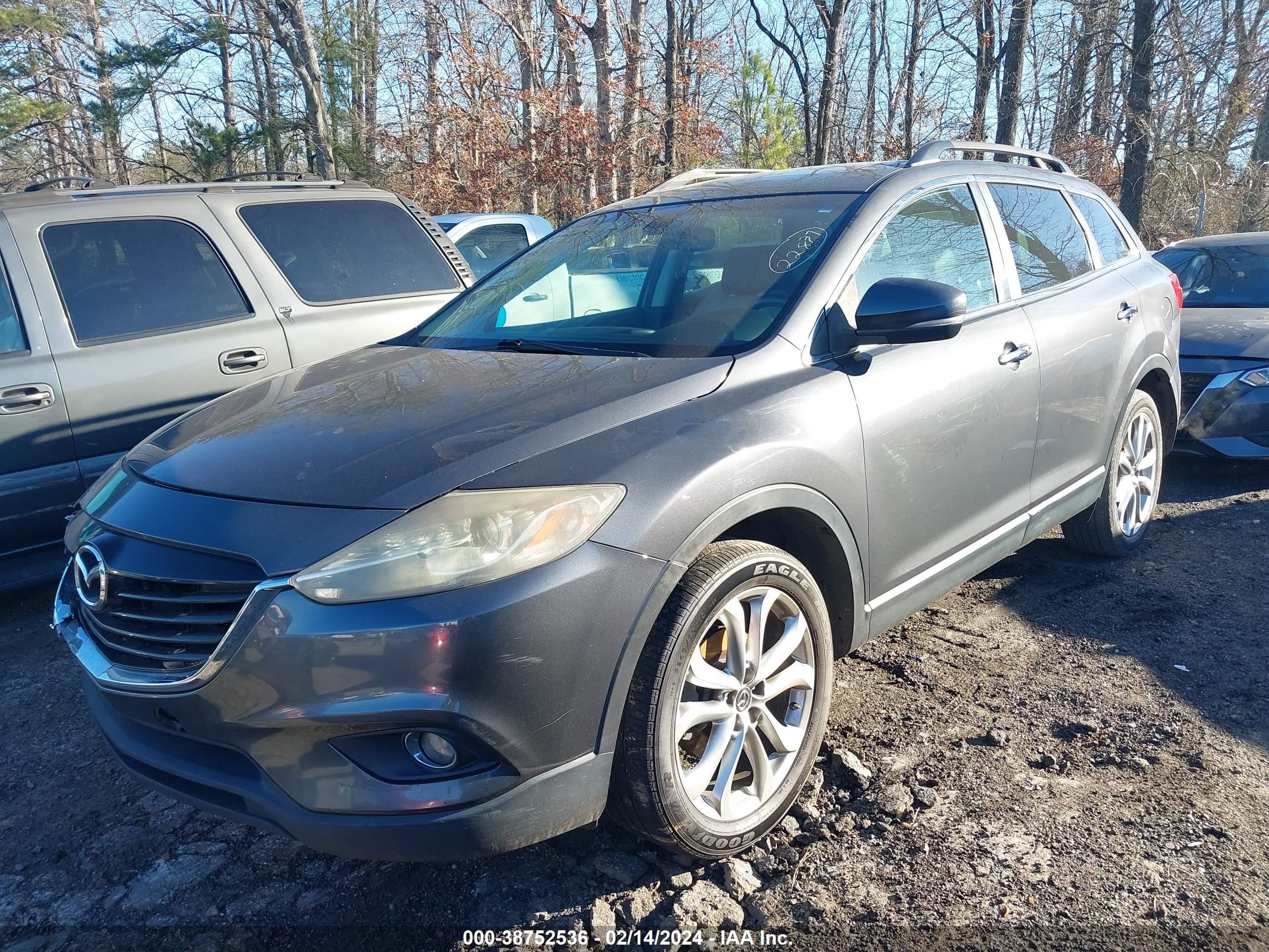 2013 MAZDA CX-9 — VIN JM3TB2DAXD0423414 — photo 2