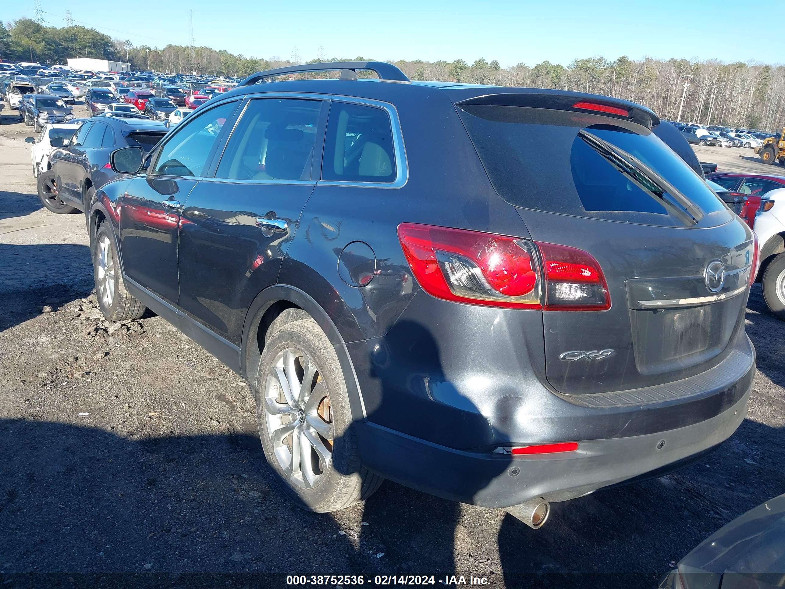 2013 MAZDA CX-9 — VIN JM3TB2DAXD0423414 — photo 3