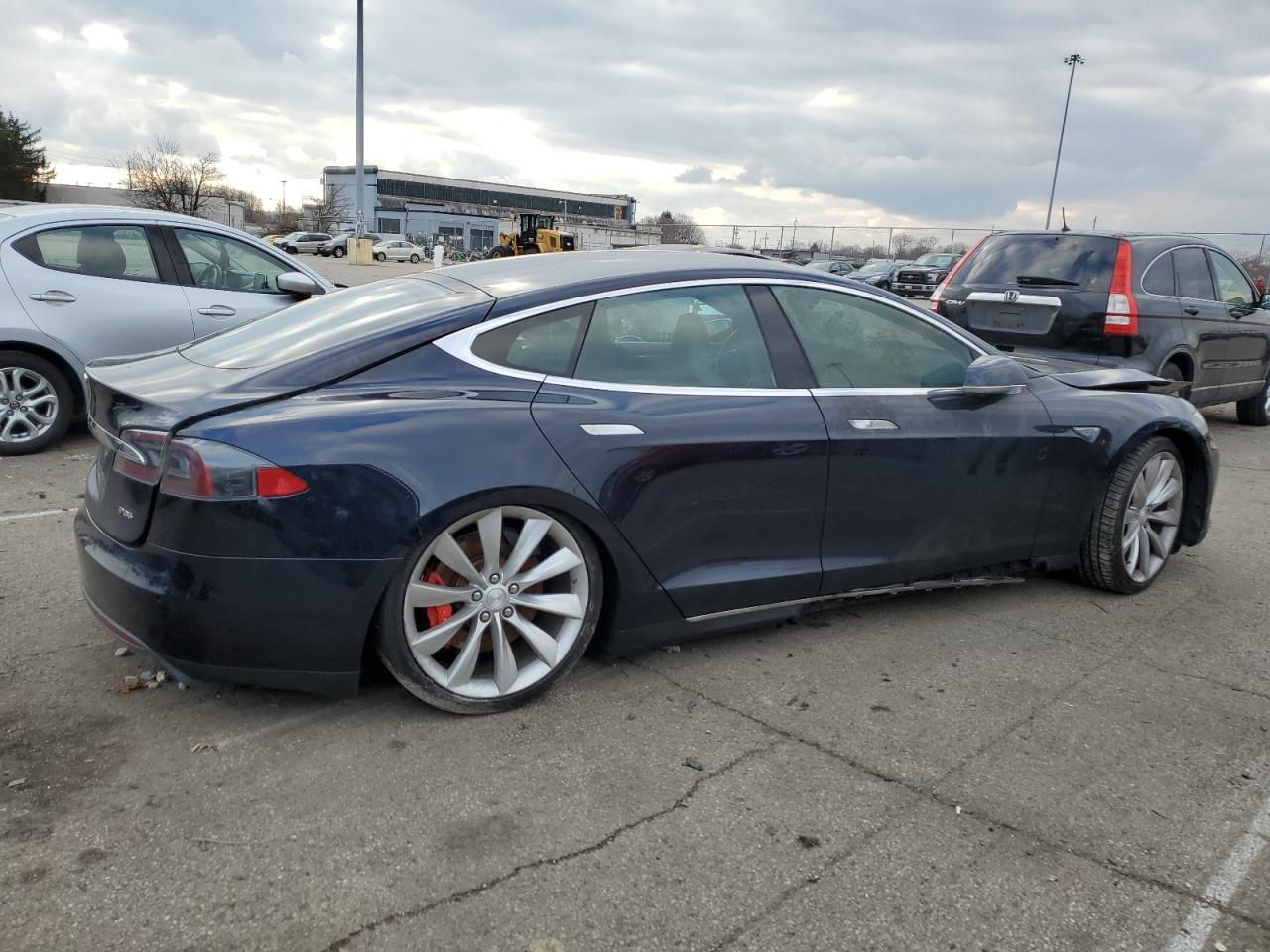2014 TESLA MODEL S — VIN 5YJSA1H16EFP45756 — photo 3