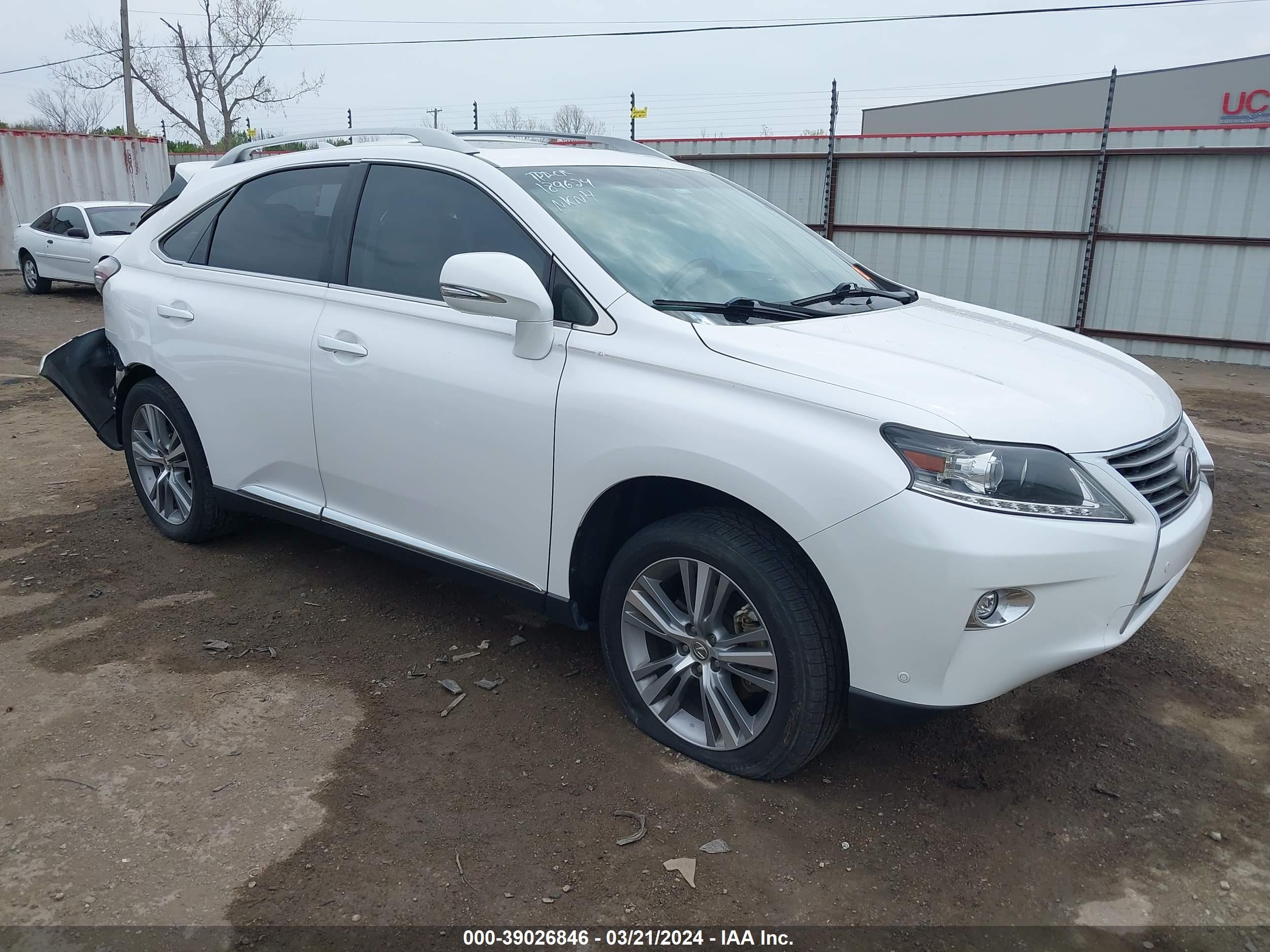 2015 LEXUS RX 350 — VIN 2T2BK1BA9FC271938 — photo 1 of 16