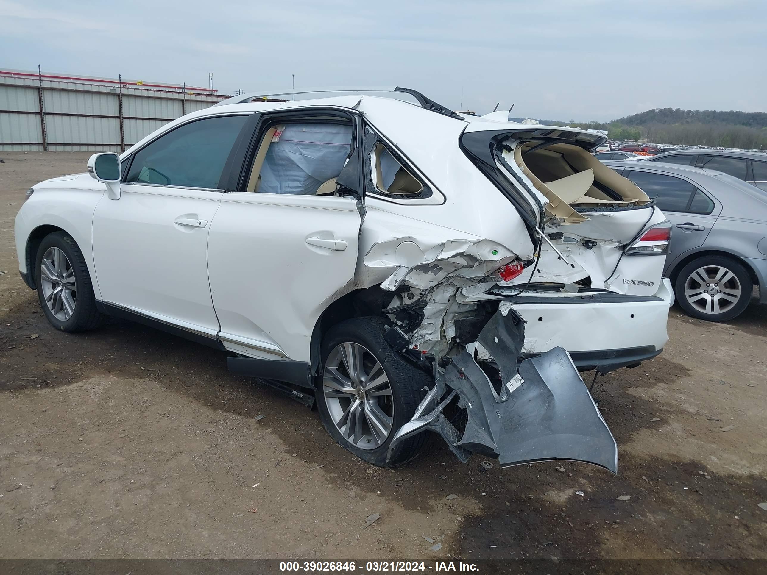 2015 LEXUS RX 350 — VIN 2T2BK1BA9FC271938 — photo 3