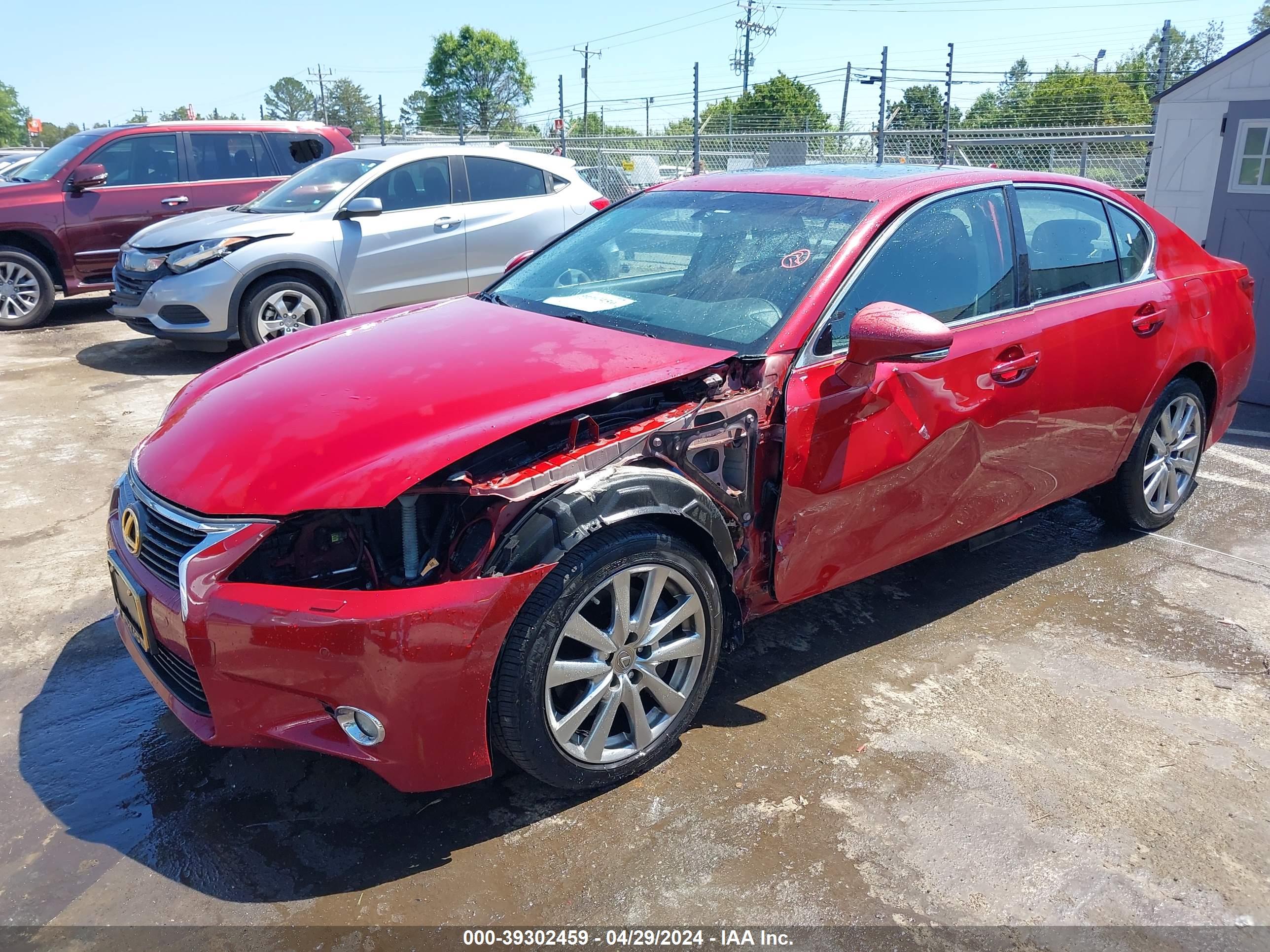 2013 LEXUS GS 350 — VIN JTHCE1BL6D5017338 — photo 2