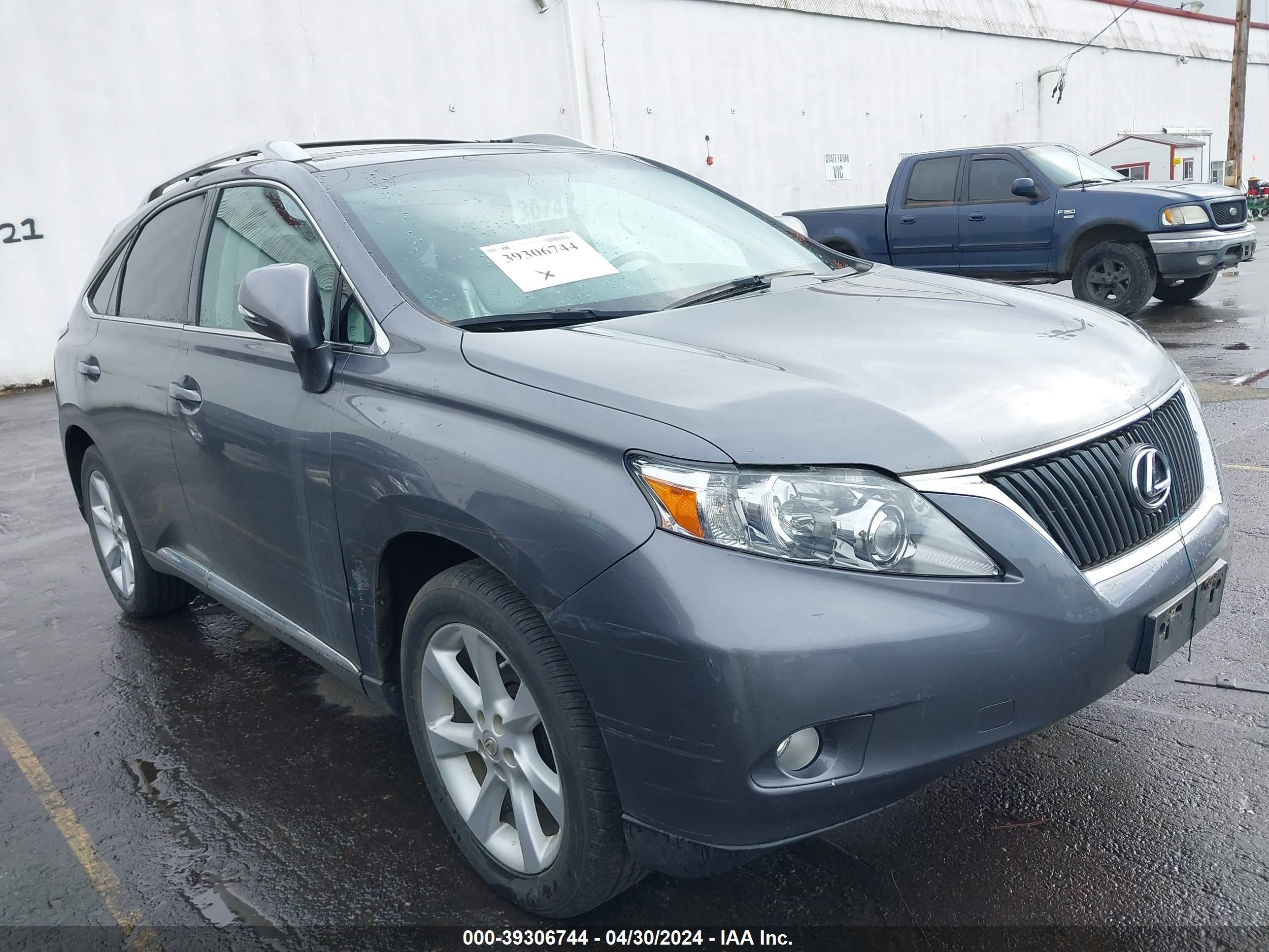 2012 LEXUS RX 350 — VIN 2T2BK1BA3CC150950 — photo 1 of 16