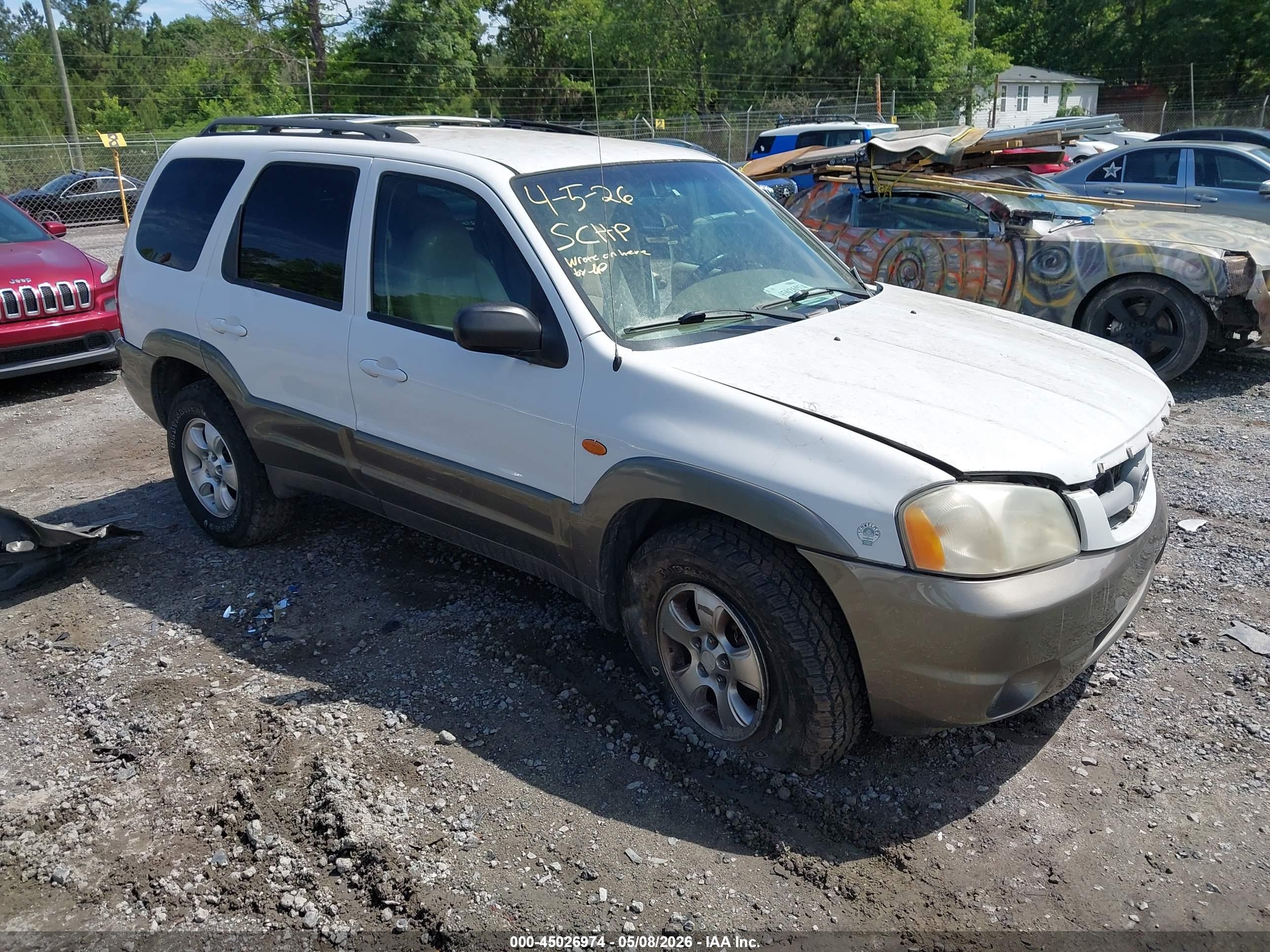 2001 MAZDA Tribute — VIN 4F2YU08151KM30262 — photo 1 of 15