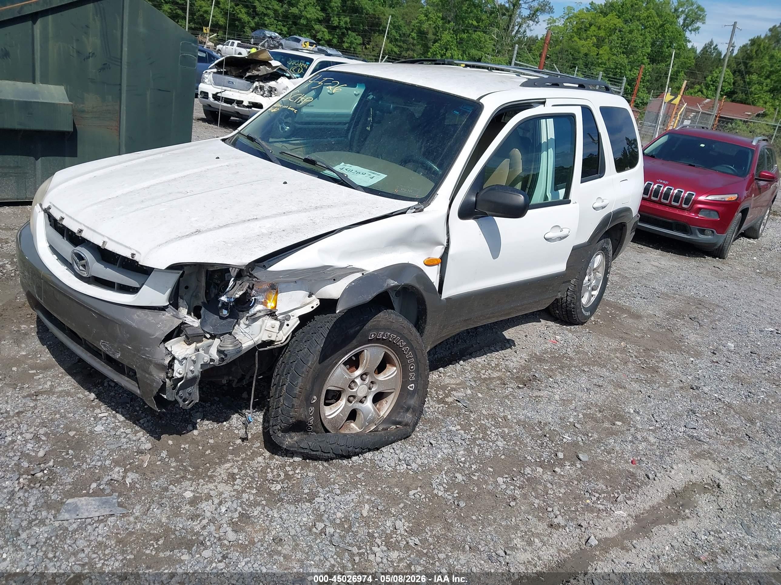 2001 MAZDA Tribute — VIN 4F2YU08151KM30262 — photo 2