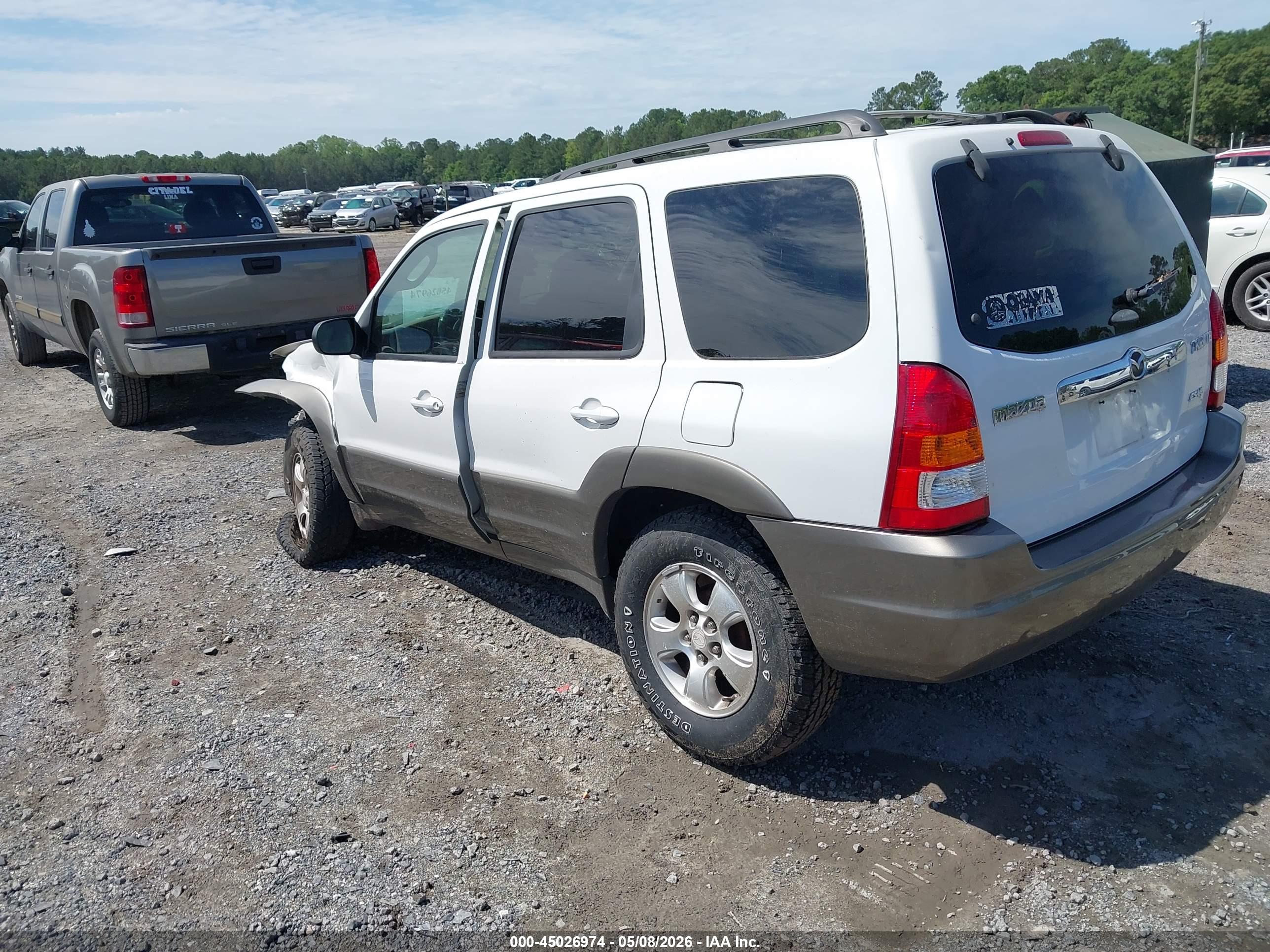 2001 MAZDA Tribute — VIN 4F2YU08151KM30262 — photo 3