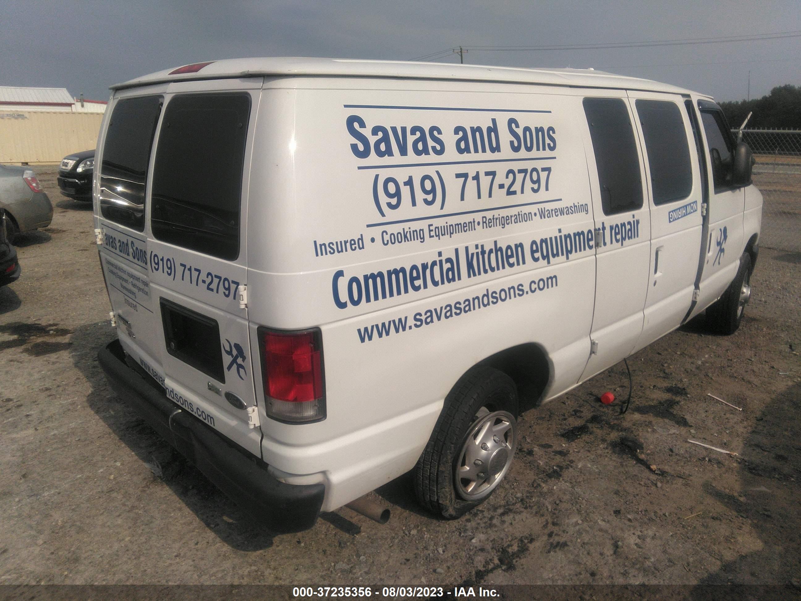 2013 FORD E-150 — VIN 1FTNE1EW5DDB01351 — photo 4