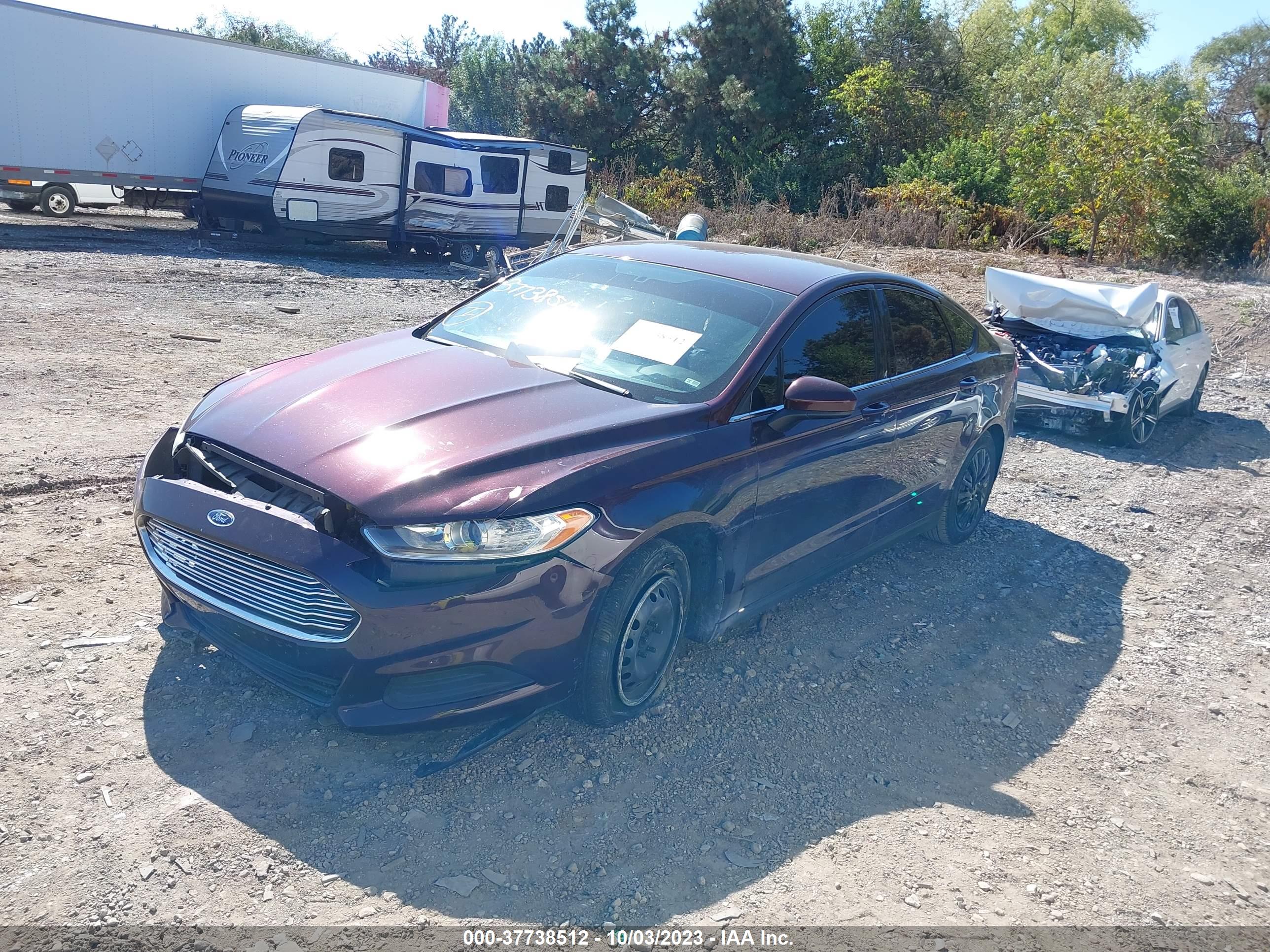 2013 FORD FUSION — VIN 3FA6P0G73DR106883 — photo 2