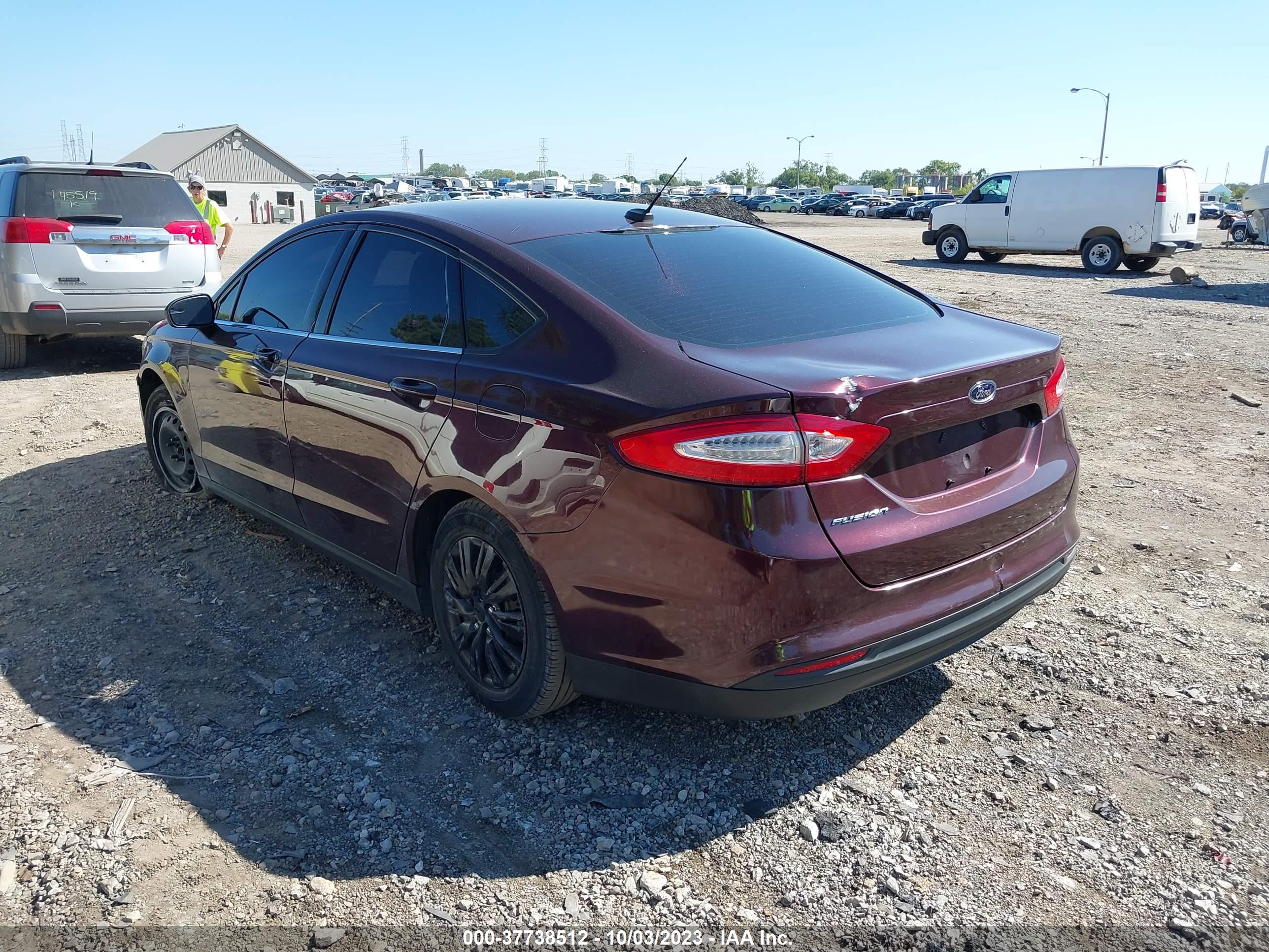 2013 FORD FUSION — VIN 3FA6P0G73DR106883 — photo 3