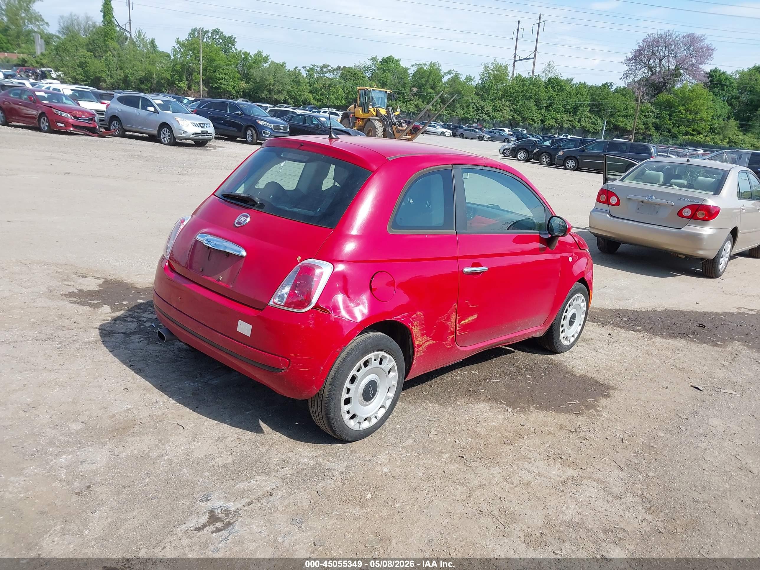 2012 FIAT 500 — VIN 3C3CFFAR9CT200527 — photo 4