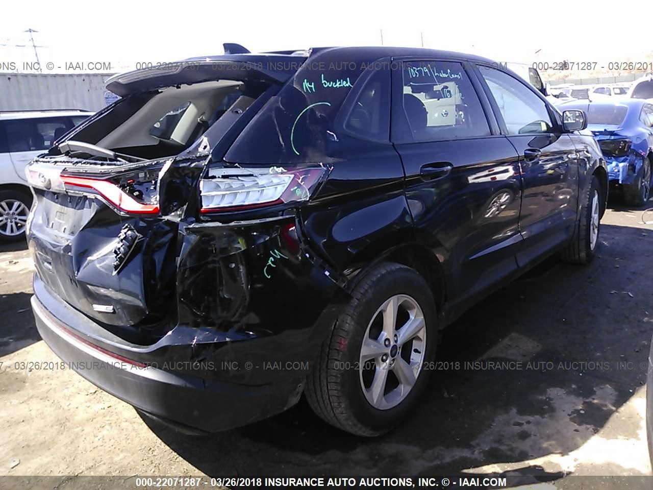 2016 FORD Edge — VIN 2FMPK4G95GBC48995 — photo 4
