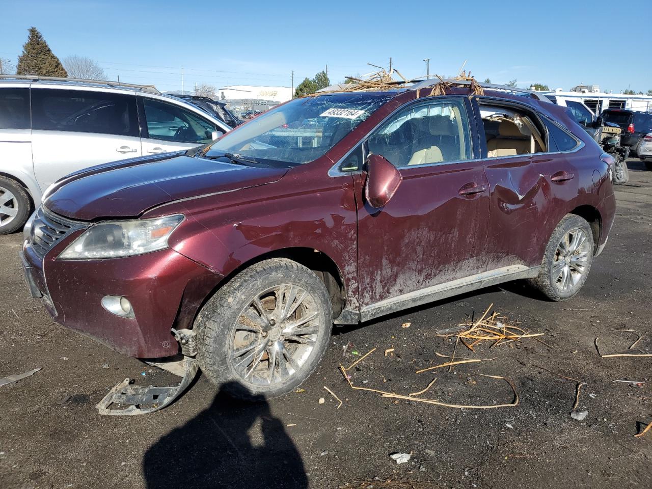2013 LEXUS RX 450 — VIN JTJBC1BA3D2066271 — photo 1 of 13