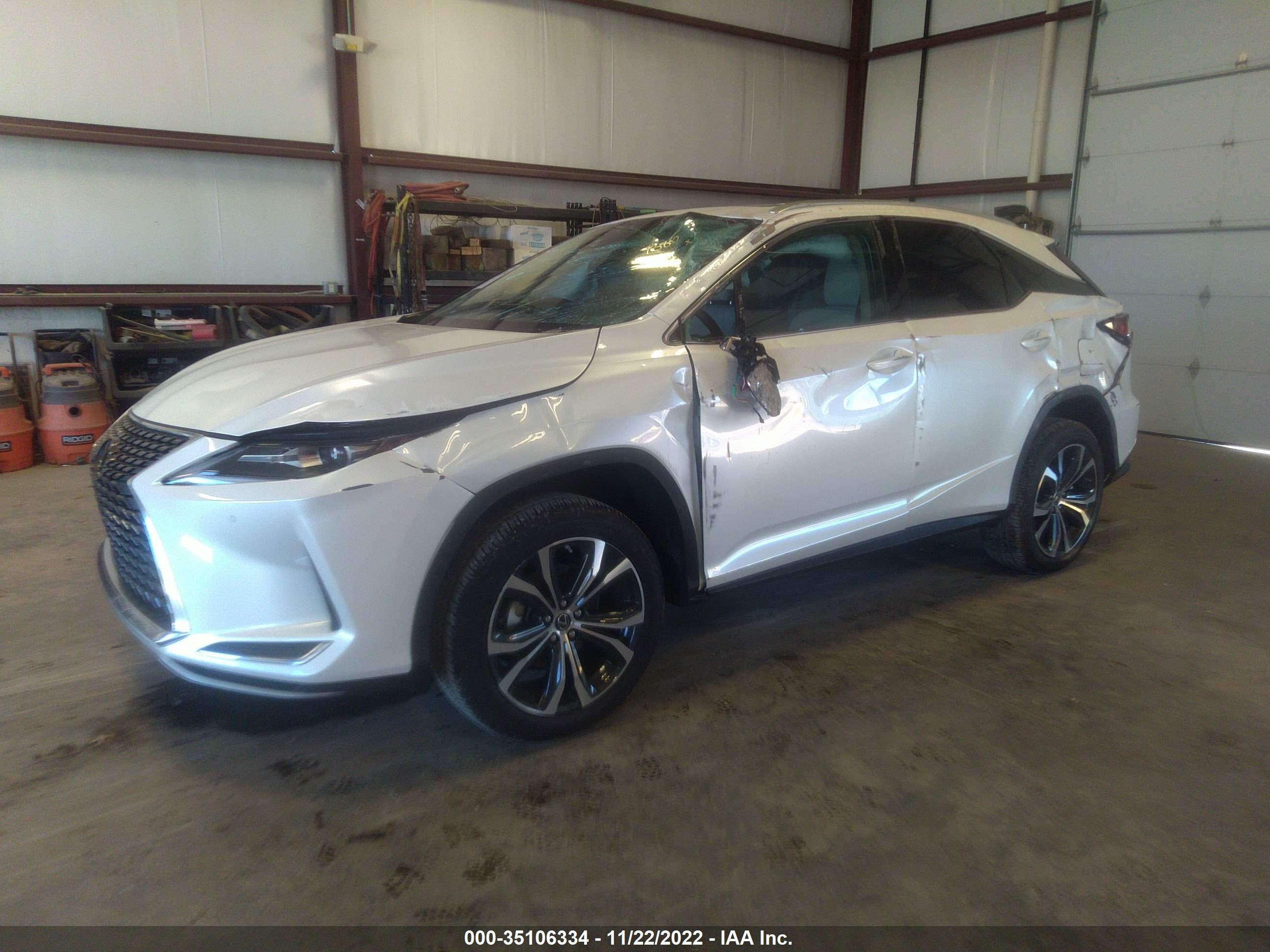 2022 LEXUS RX 350 — VIN 2T2HZMAA0NC257885 — photo 2