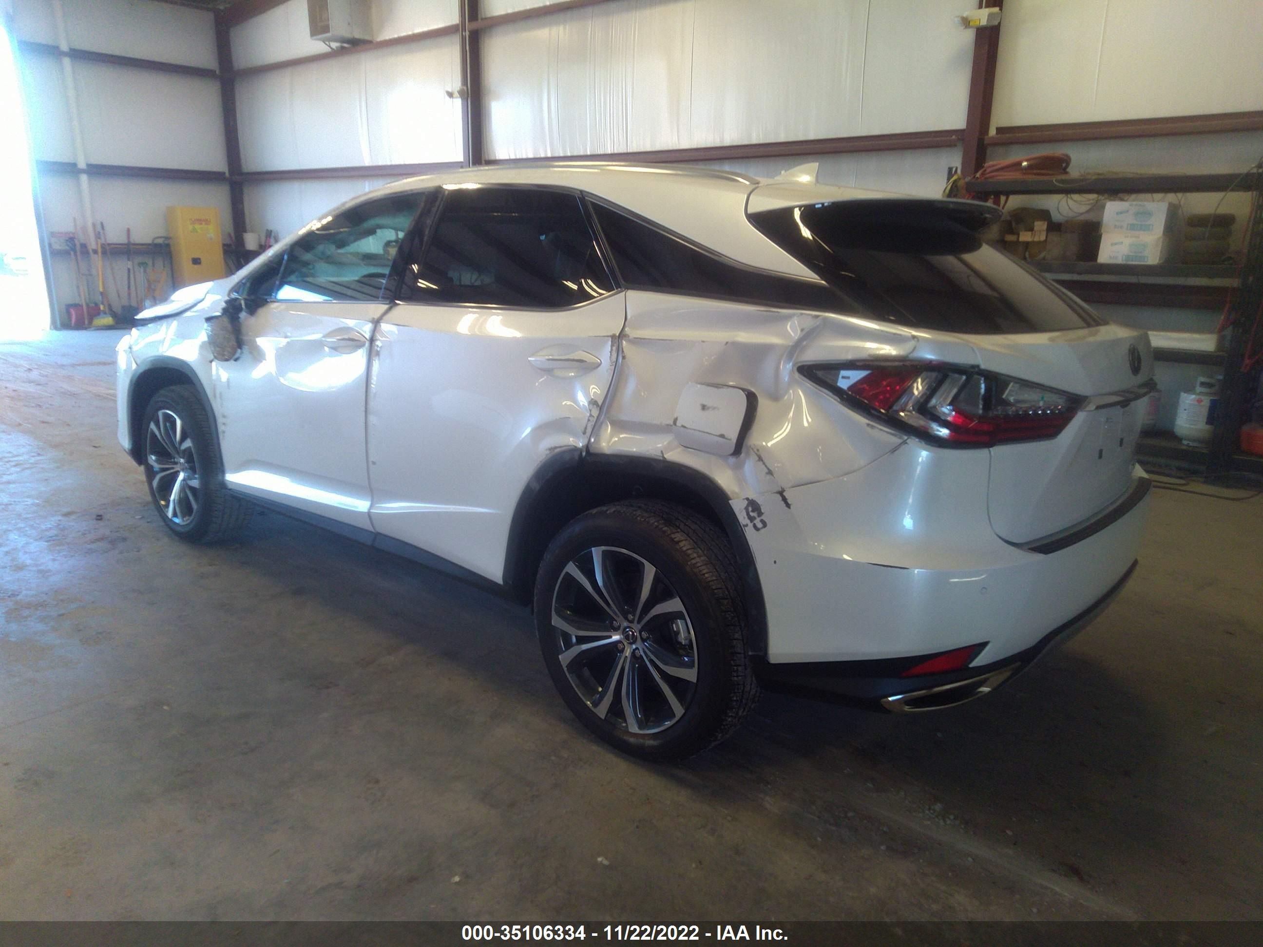 2022 LEXUS RX 350 — VIN 2T2HZMAA0NC257885 — photo 3