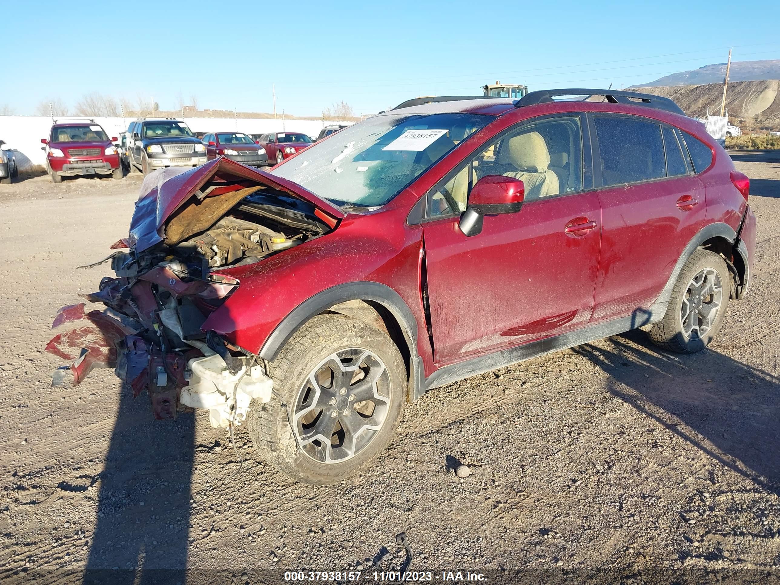 2013 SUBARU XV CROSSTREK — VIN JF2GPAGC4D2840407 — photo 2