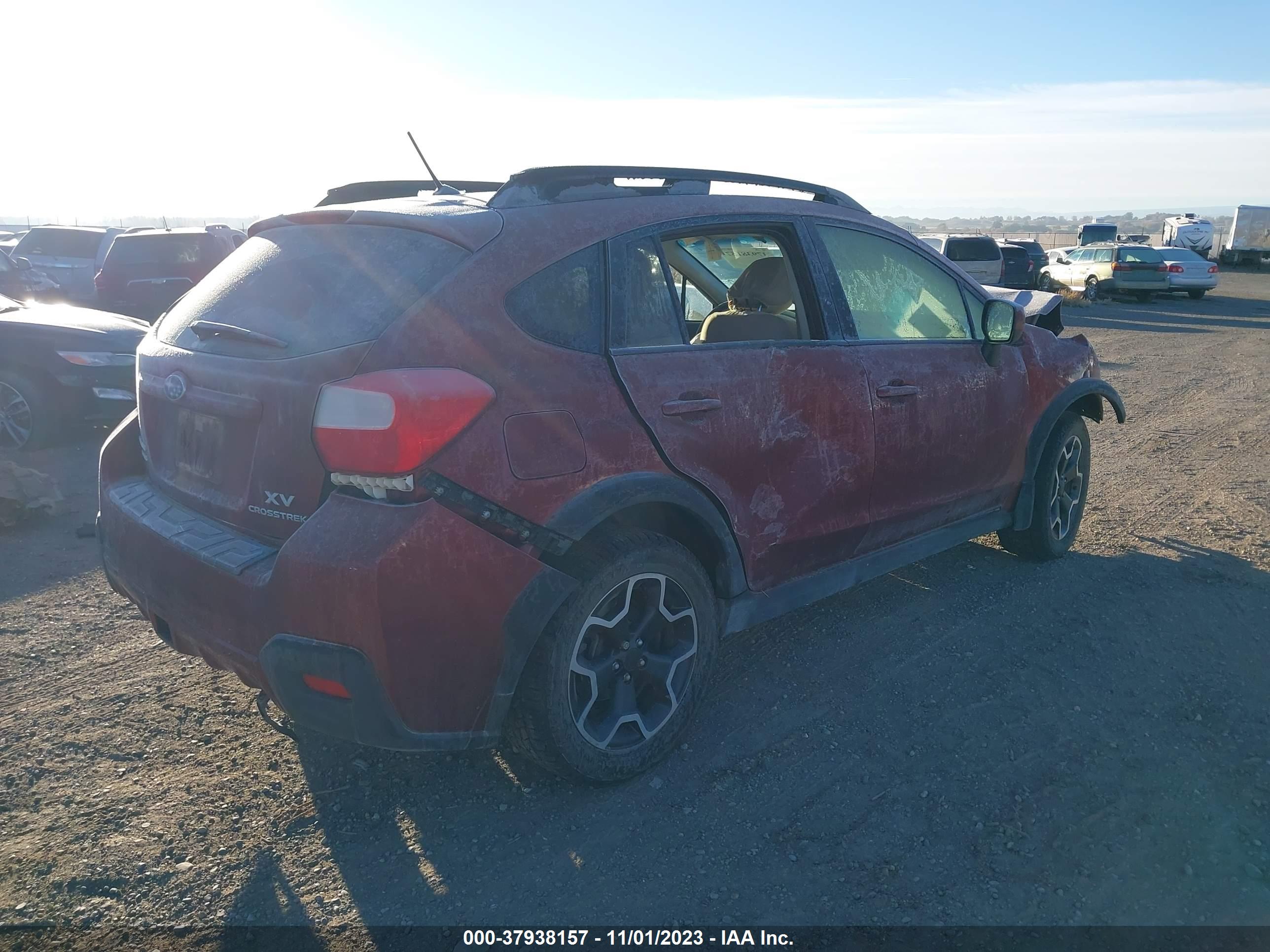 2013 SUBARU XV CROSSTREK — VIN JF2GPAGC4D2840407 — photo 4