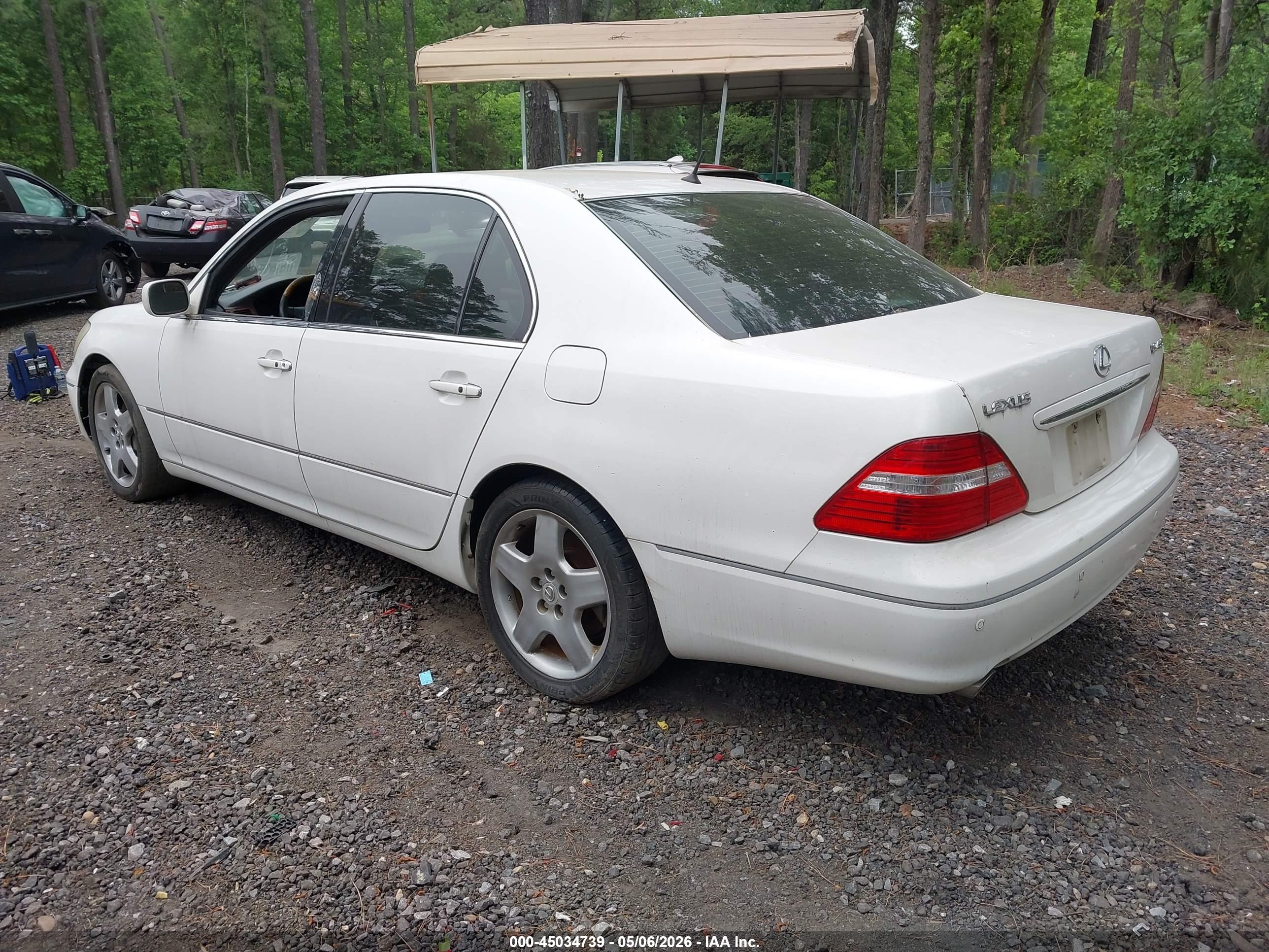 2005 LEXUS LS — VIN JTHBN36F955021185 — photo 3