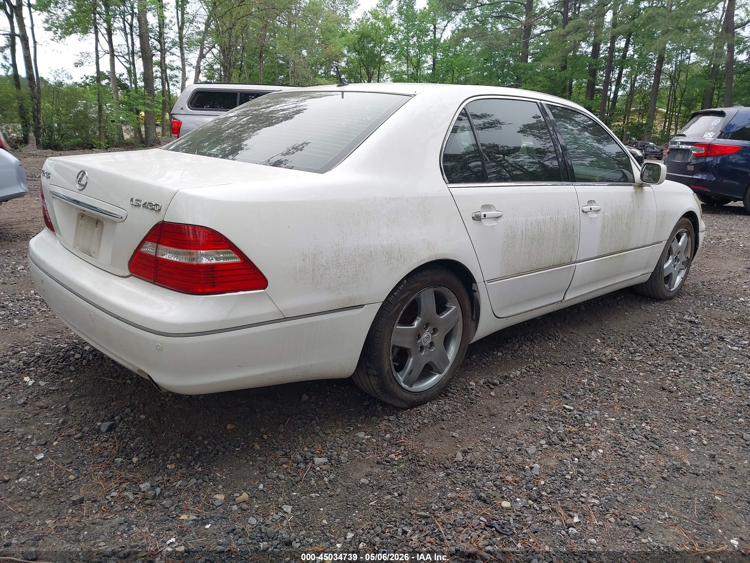 2005 LEXUS LS — VIN JTHBN36F955021185 — photo 4