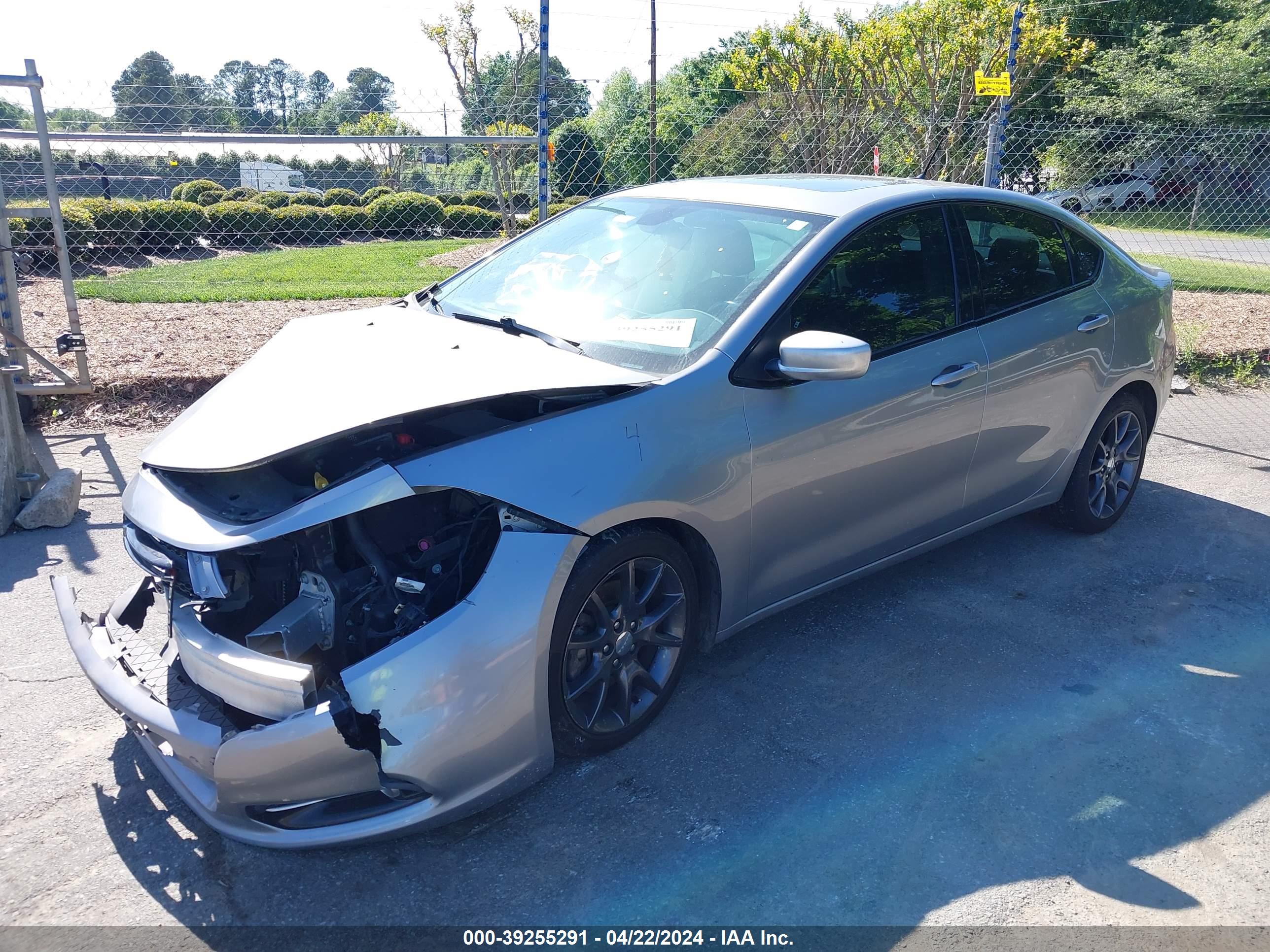 2016 DODGE DART — VIN 1C3CDFBB6GD549339 — photo 2