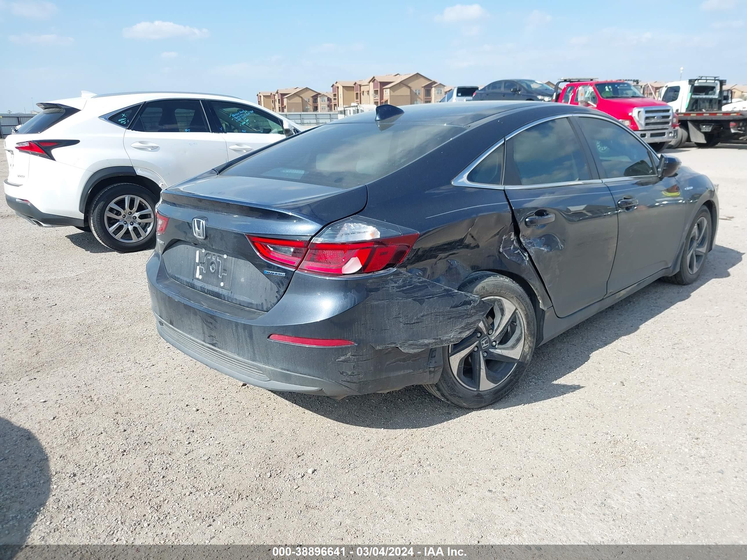 2022 HONDA INSIGHT — VIN 19XZE4F50NE005605 — photo 4