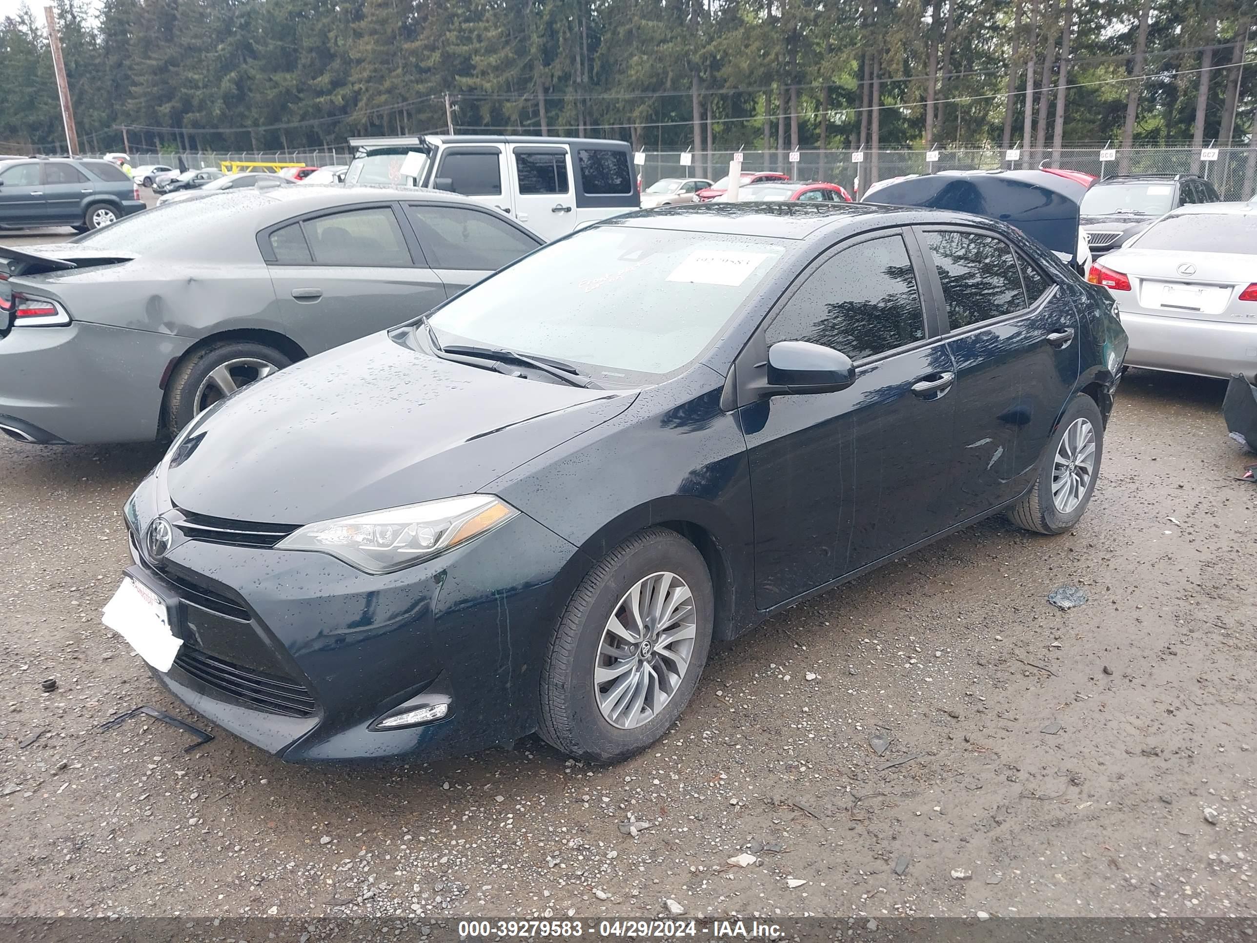 2017 TOYOTA COROLLA — VIN 2T1BURHE2HC767206 — photo 2