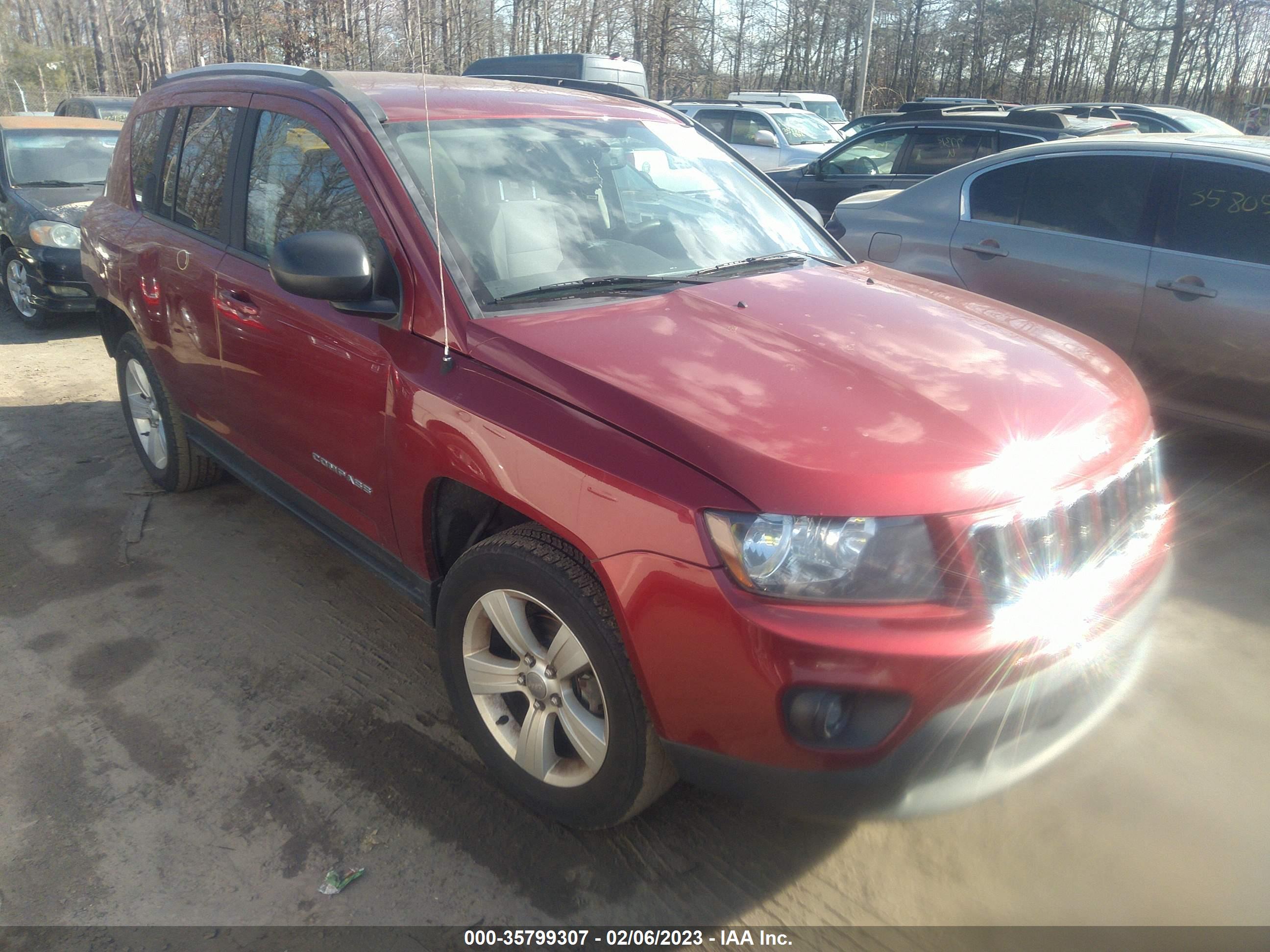 2016 JEEP COMPASS — VIN 1C4NJDBB5GD712984 — photo 1 of 11