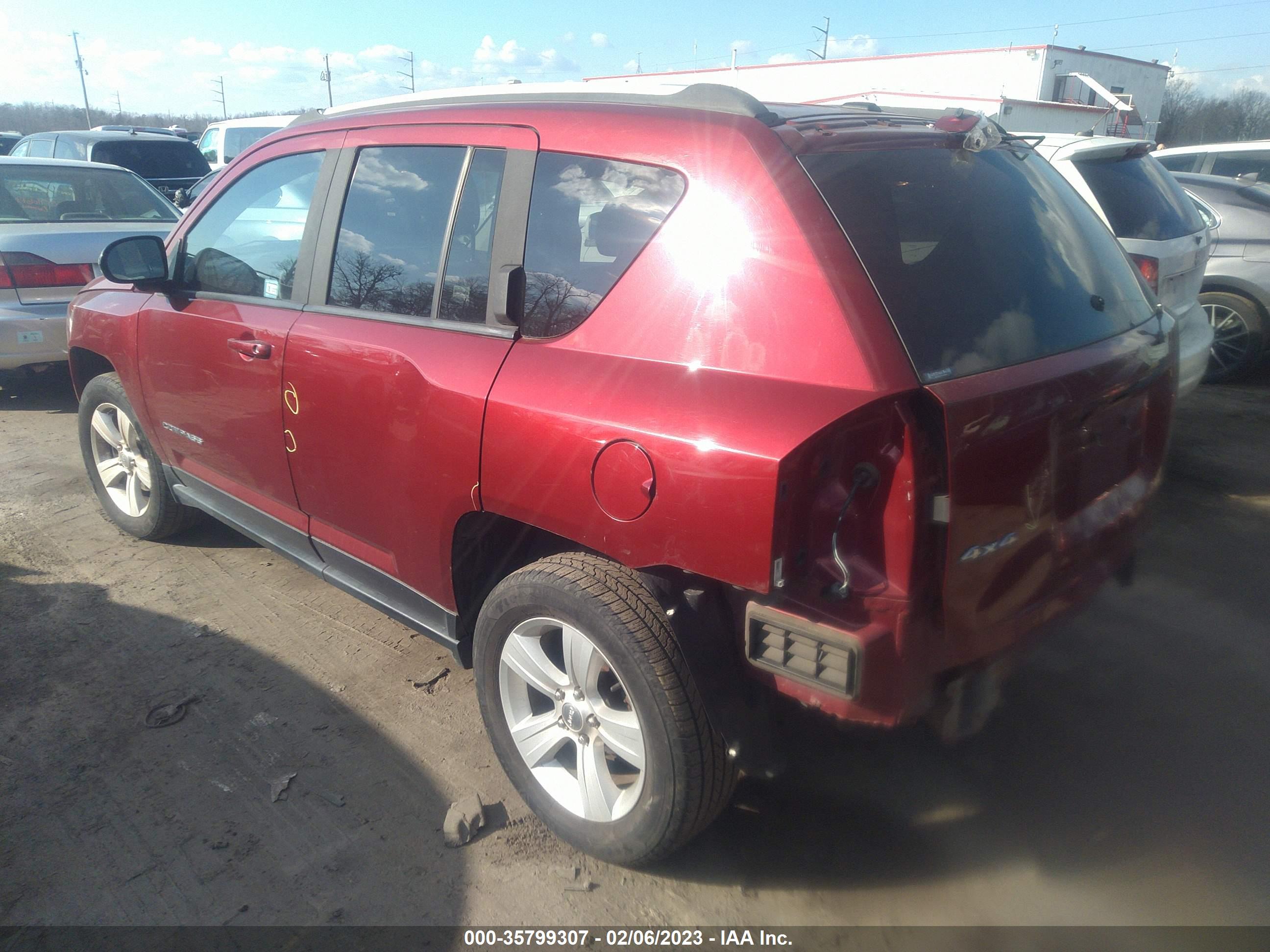 2016 JEEP COMPASS — VIN 1C4NJDBB5GD712984 — photo 3